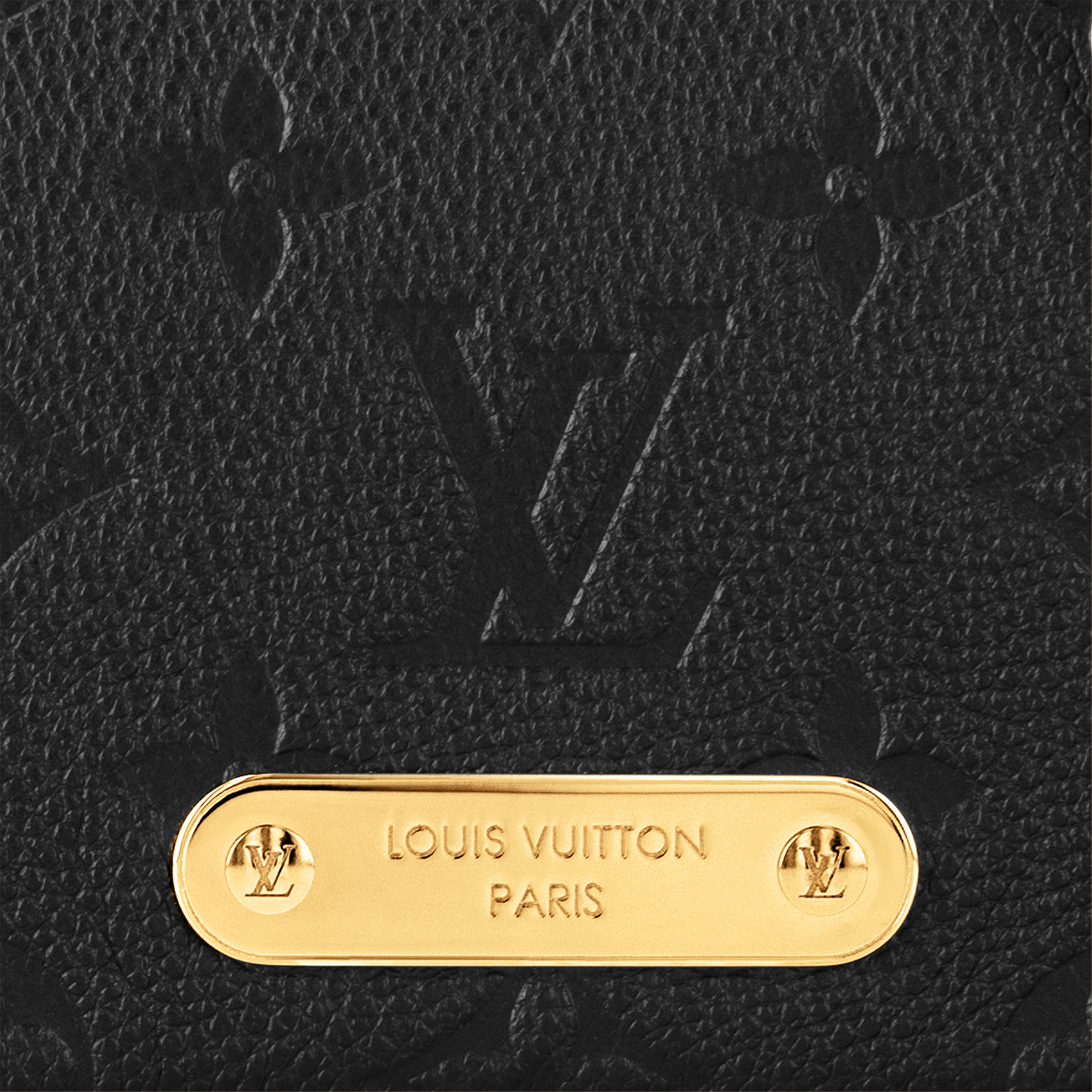 Couro Monogram Empreinte Carteiras Carteiras com Corrente & Micro Bolsas Bolsa-carteira Lily | Louis Vuitton ® (Zoom no Produto)