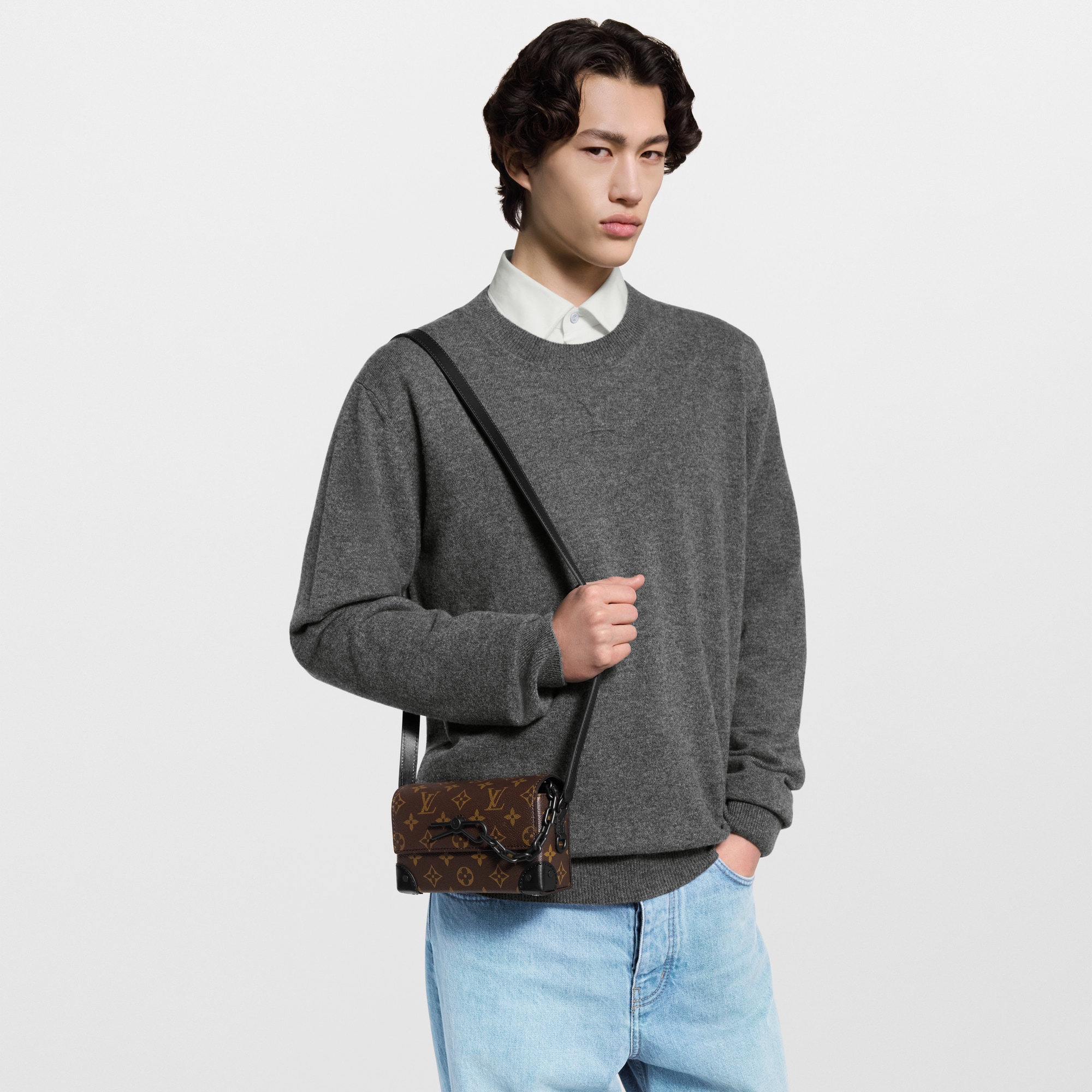 Monogram Macassar Carteiras Mini Bolsas Bolsa-carteira Steamer | Louis Vuitton ® (Zoom no Produto)