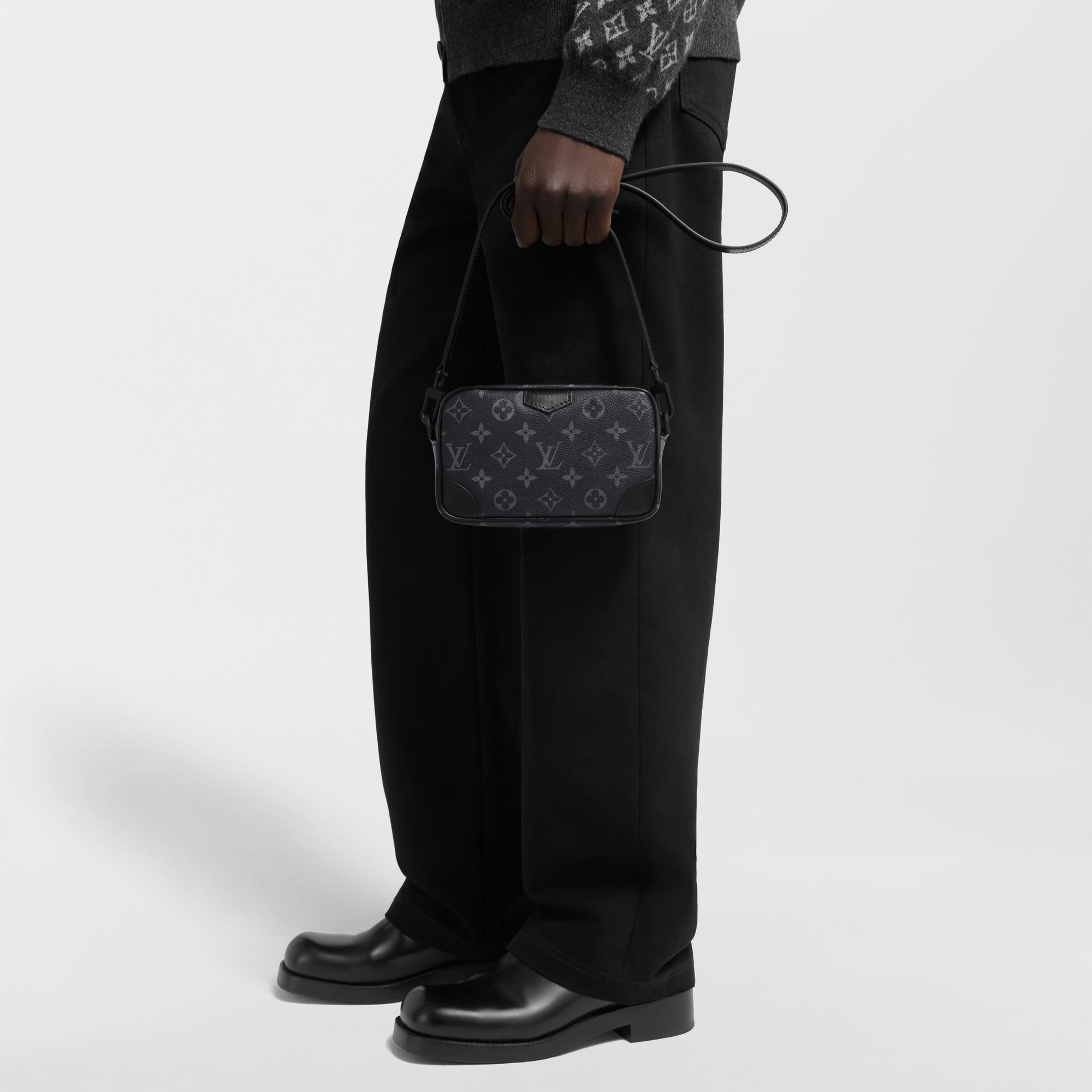 Monogram Eclipse Carteiras Mini Bolsas Bolsa-carteira Trocadéro | Louis Vuitton ® (Zoom no Produto)
