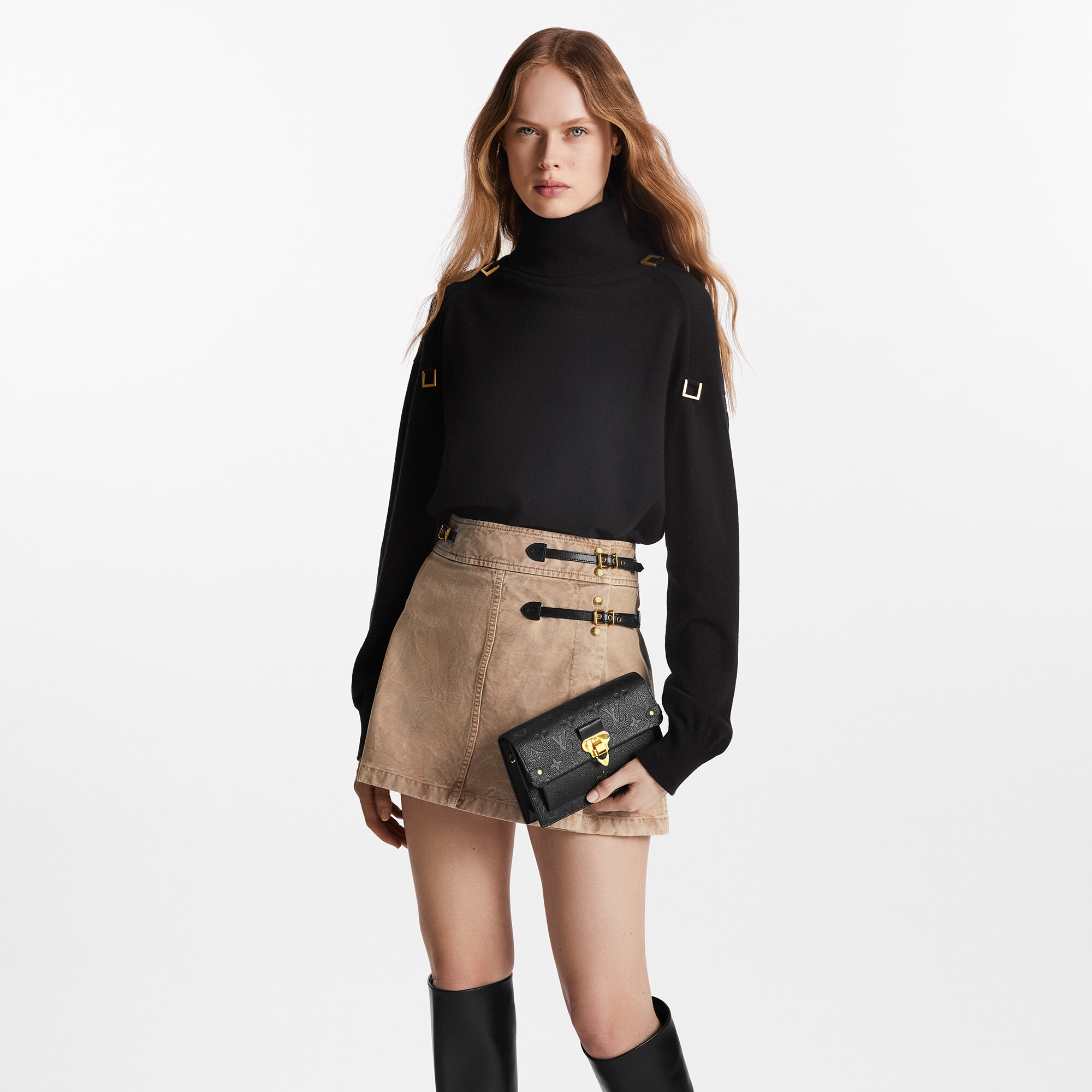 Couro Monogram Empreinte Carteiras Todas as Carteiras Bolsa-carteira Vavin Chain Wallet | Louis Vuitton ® (Zoom no Produto)