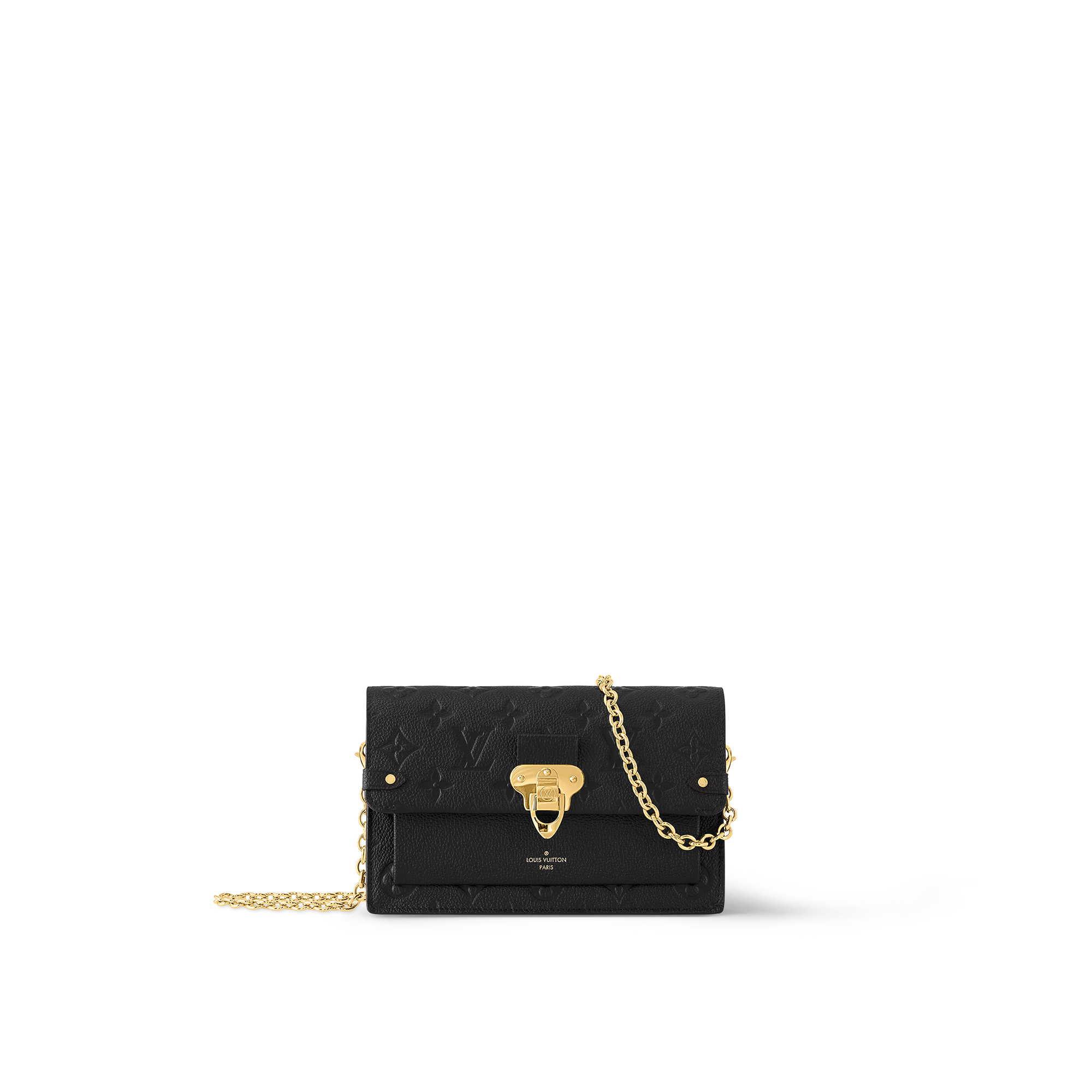 Couro Monogram Empreinte Carteiras Todas as Carteiras Bolsa-carteira Vavin Chain Wallet | Louis Vuitton ® (Zoom no Produto)