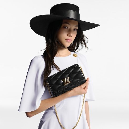 Malletage Carteiras Carteiras com Corrente & Micro Bolsas Bolsa-carteira Wallet On Chain GO-14 | Louis Vuitton ® (Zoom no Produto)