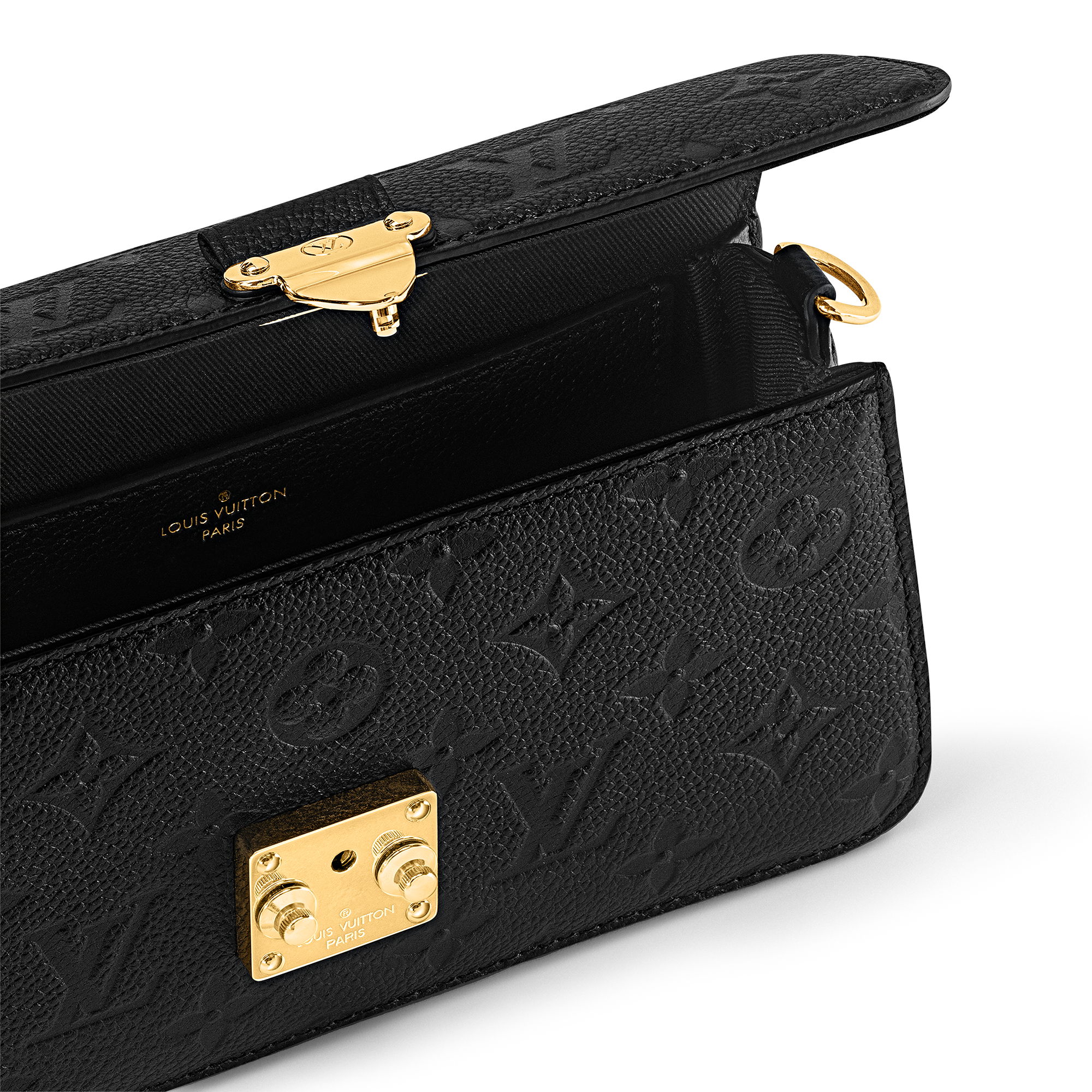 Couro Monogram Empreinte Carteiras Carteiras com Corrente & Micro Bolsas Bolsa-carteira Wallet On Chain Métis | Louis Vuitton ® (Zoom no Produto)