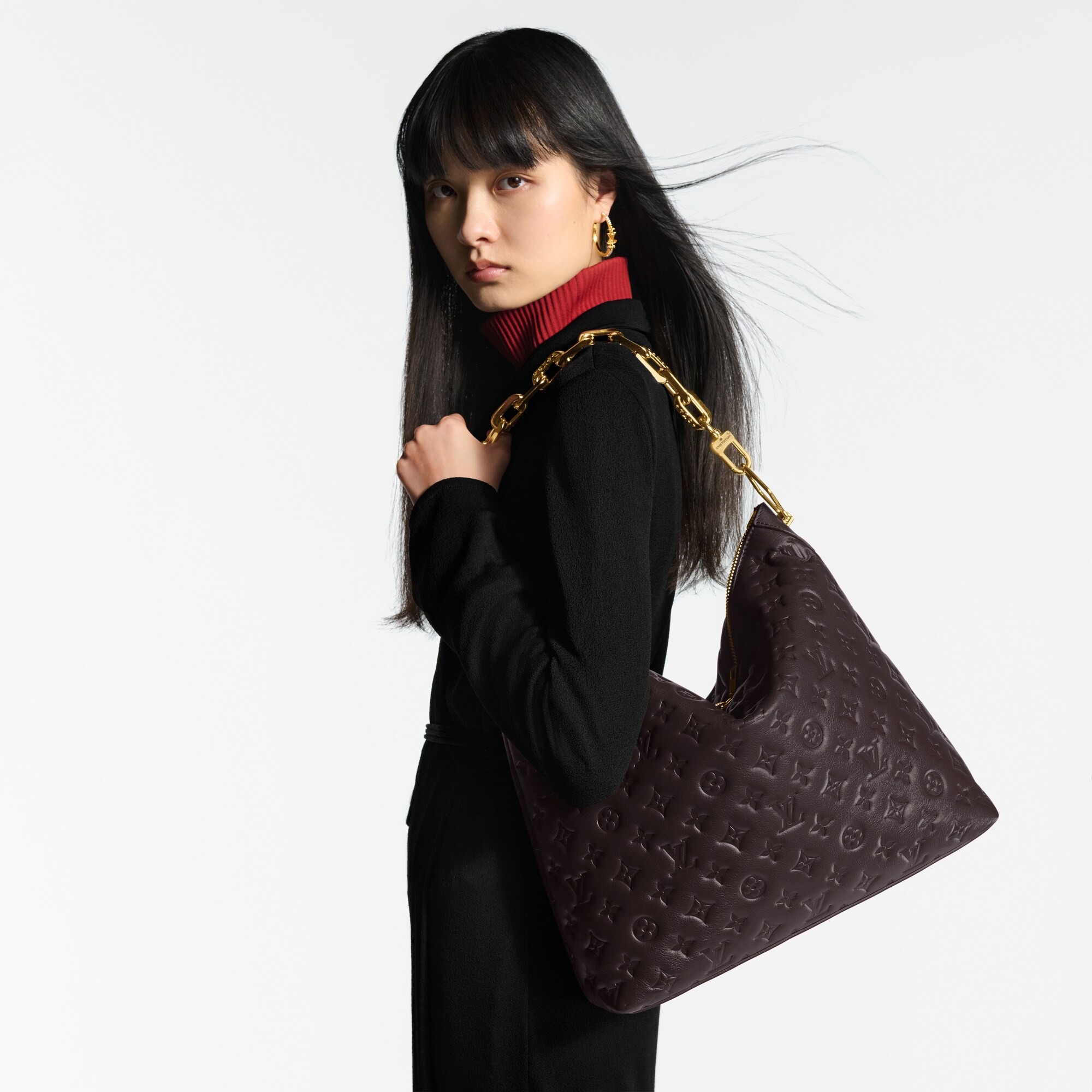 Coussin Bolsas Femininas Ícones LV Bolsa Coussin Hobo | Louis Vuitton ® (Zoom no Produto)