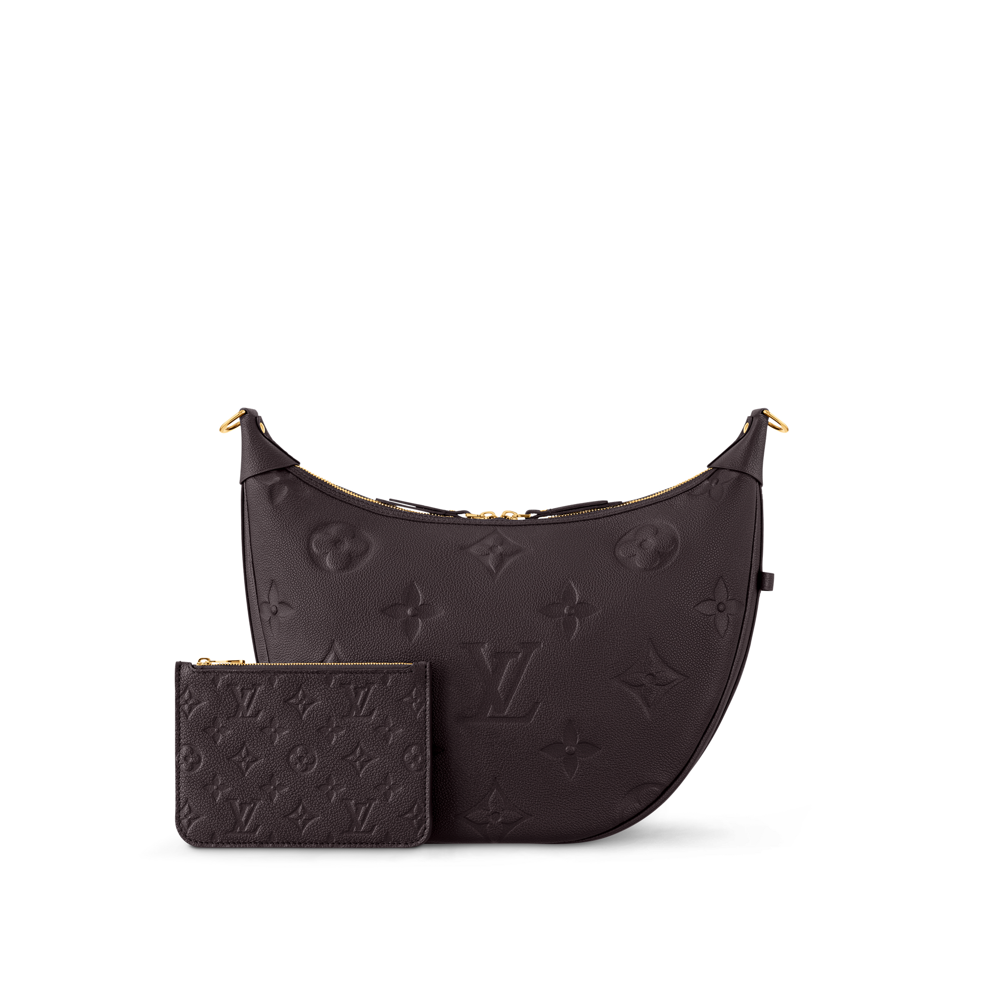 Couro Monogram Empreinte Guia de Presentes Dia das Mães } Bolsa Hobo Loop | Louis Vuitton ® (Zoom no Produto)