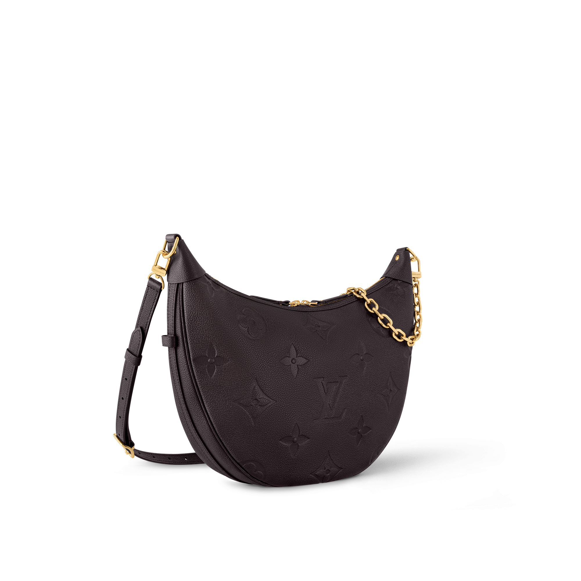 Couro Monogram Empreinte Guia de Presentes Dia das Mães } Bolsa Hobo Loop | Louis Vuitton ® (Zoom no Produto)