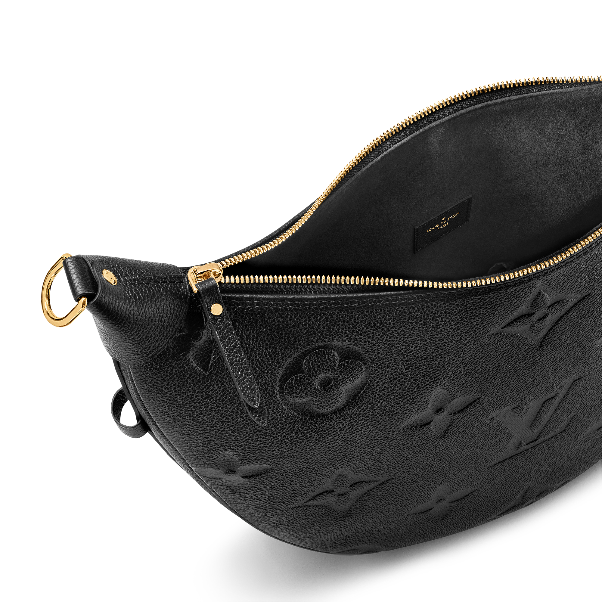 Couro Monogram Empreinte Guia de Presentes Dia das Mães } Bolsa Hobo Loop | Louis Vuitton ® (Zoom no Produto)