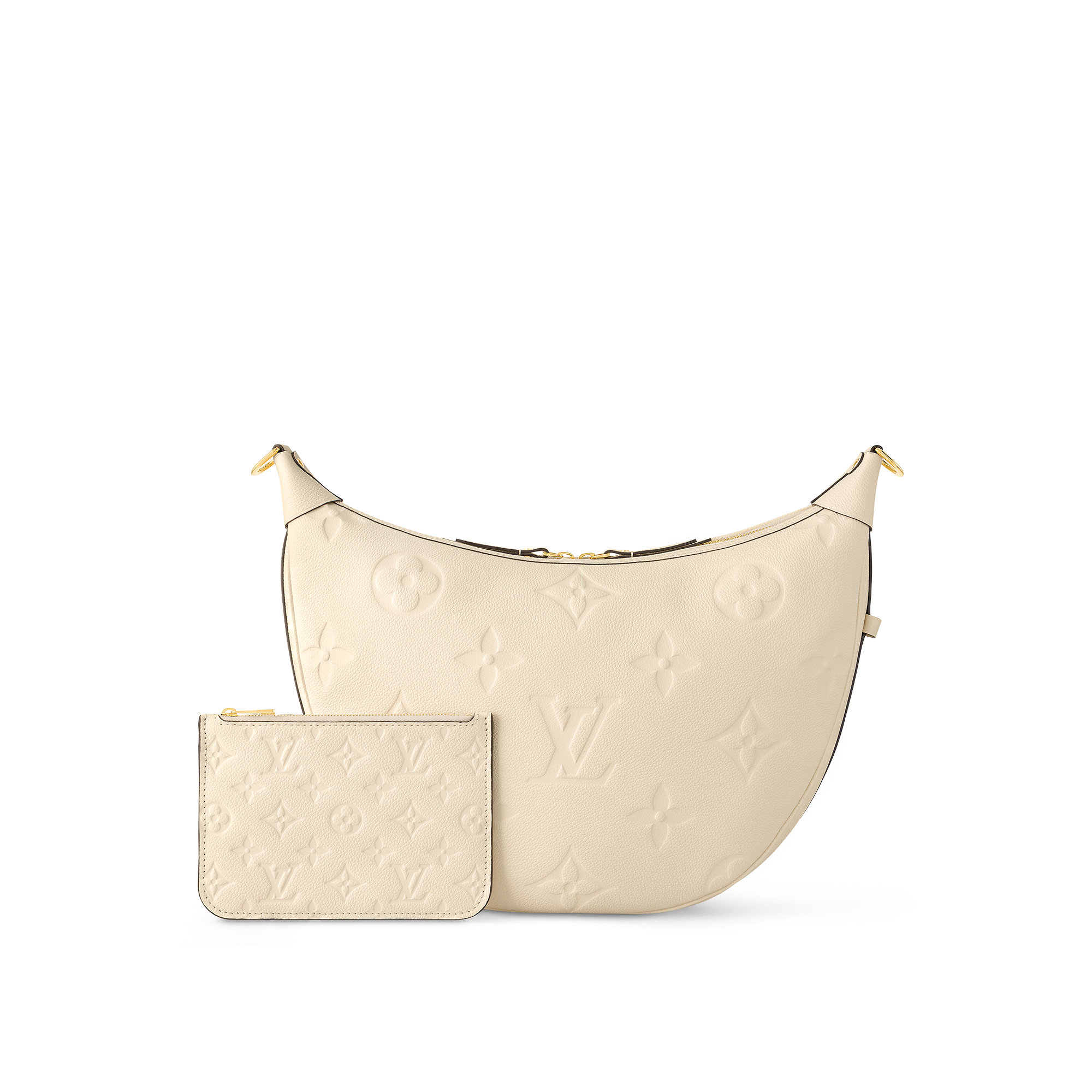 Couro Monogram Empreinte Guia de Presentes Dia das Mães } Bolsa Hobo Loop | Louis Vuitton ® (Zoom no Produto)