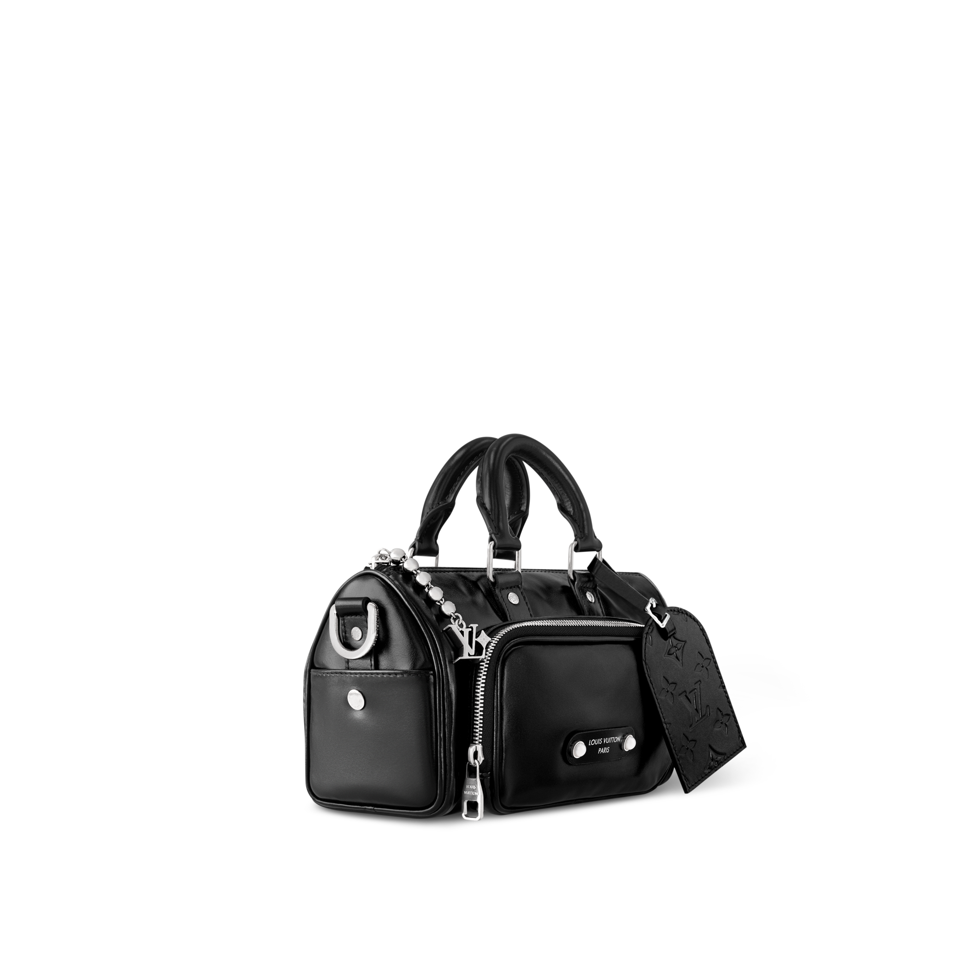 Autres Cuirs Bolsas Masculinas Ícones LV Bolsa Keepall Cargo Bandoulière 25 | Louis Vuitton ® (Zoom no Produto)