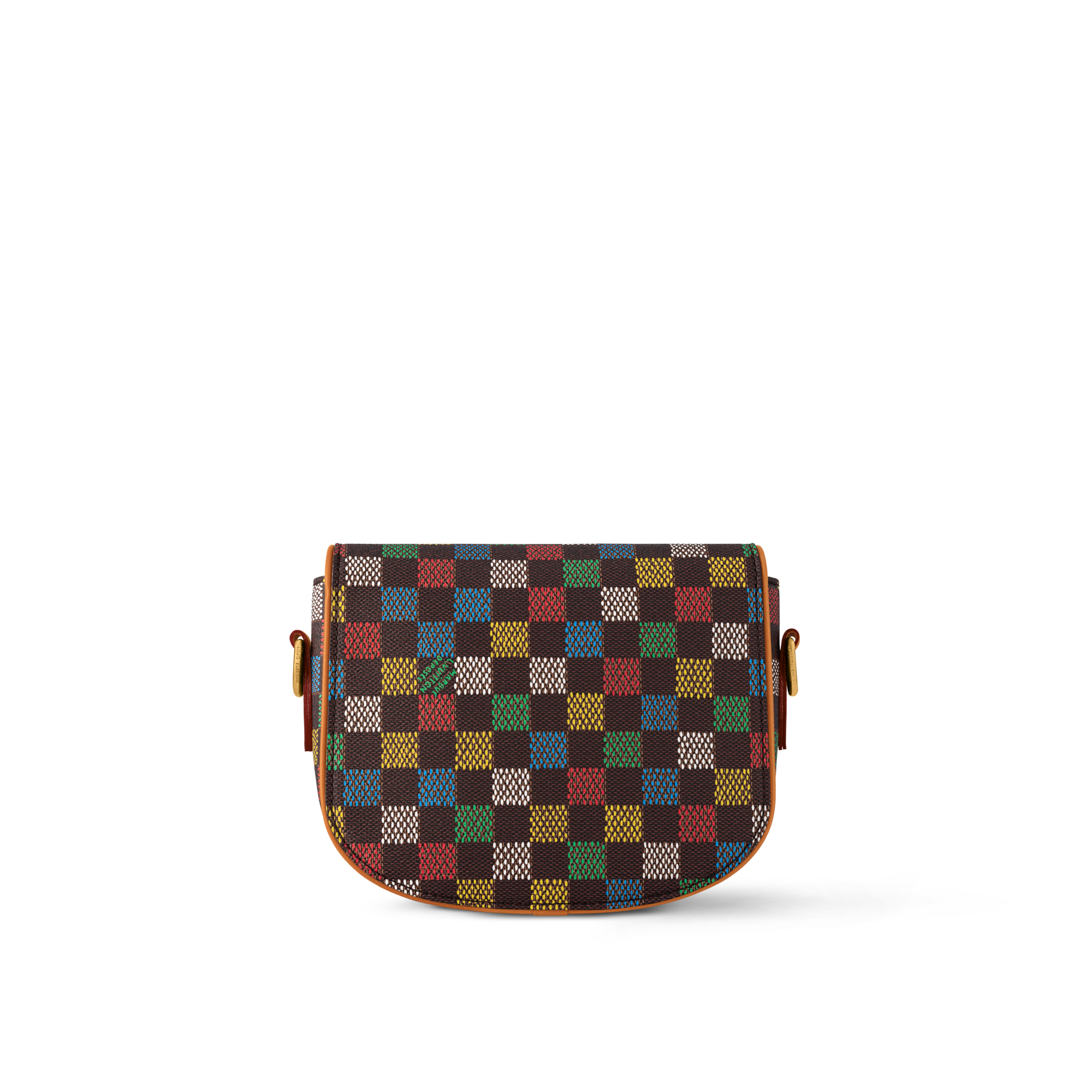 Damier Ébène Bolsas Masculinas Lançamentos Bolsa Messenger Montsouris PM | Louis Vuitton ® (Zoom no Produto)