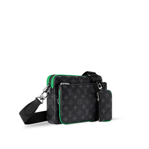 Monogram Eclipse Bolsas Masculinas Lançamentos Bolsa Messenger Trio | Louis Vuitton ® (Zoom no Produto)