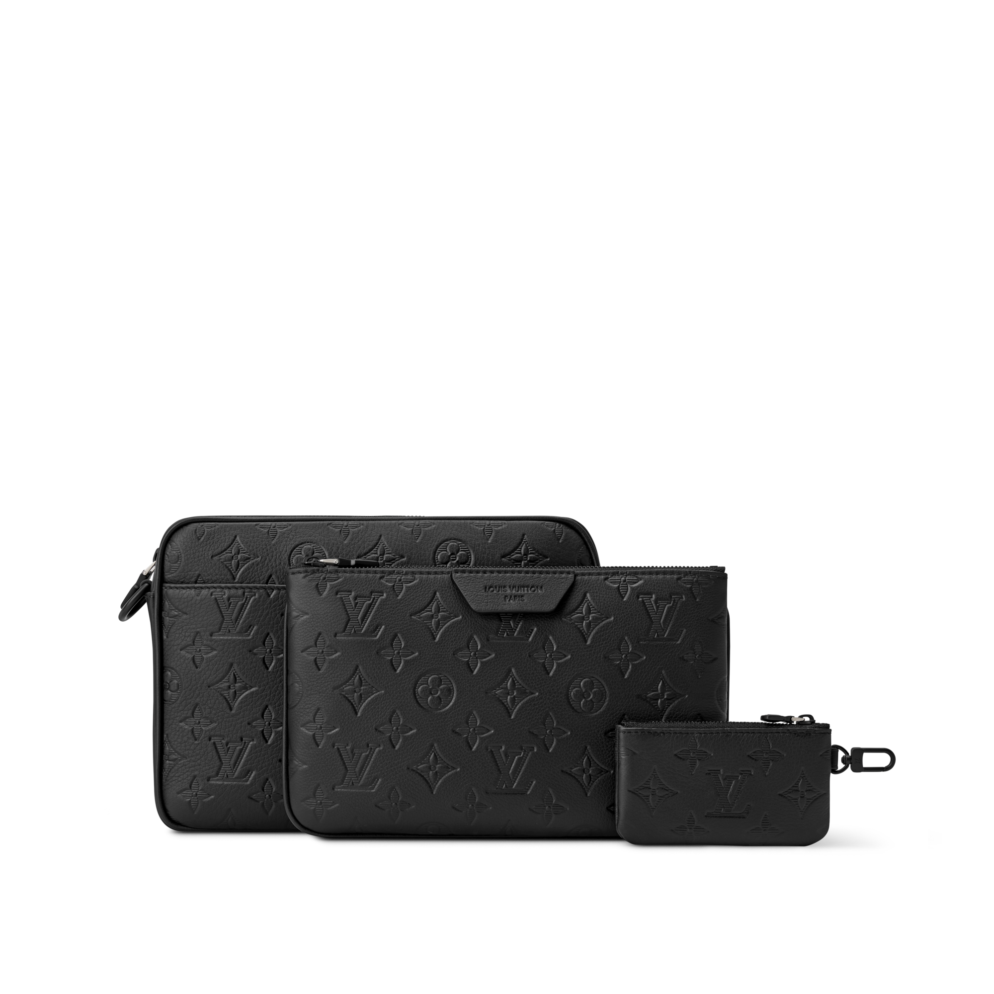 Monogram Shadow Bolsas Masculinas Lançamentos Bolsa Messenger Trio | Louis Vuitton ® (Zoom no Produto)
