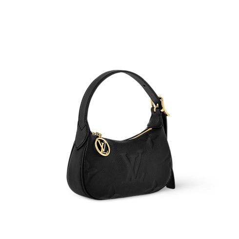 Couro Monogram Empreinte Carteiras Carteiras com Corrente & Micro Bolsas Bolsa Mini Moon | Louis Vuitton ® (Zoom no Produto)