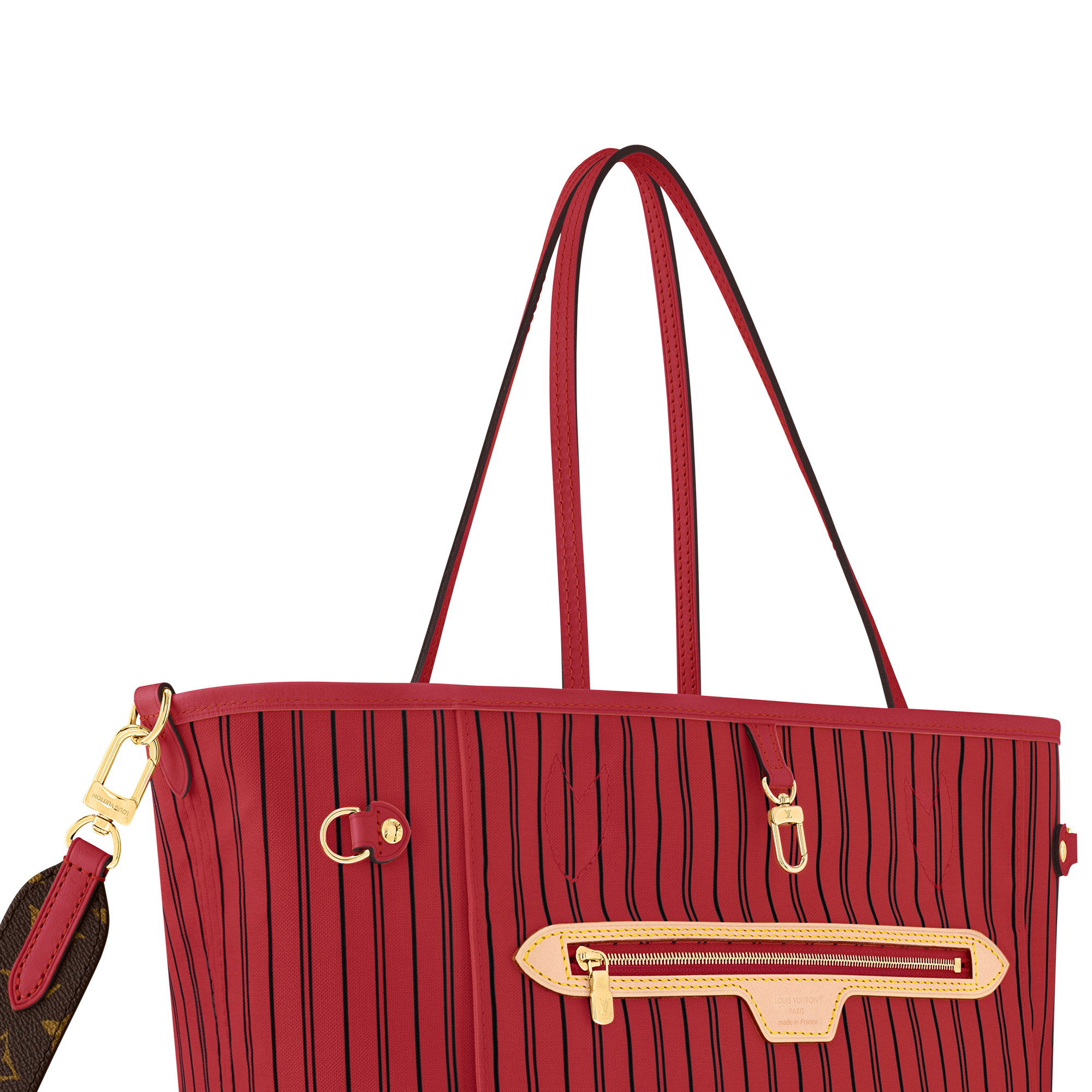 Monogram Bolsas Femininas Ícones LV Bolsa Neverfull Bandoulière Upside Down MM | Louis Vuitton ® (Zoom no Produto)