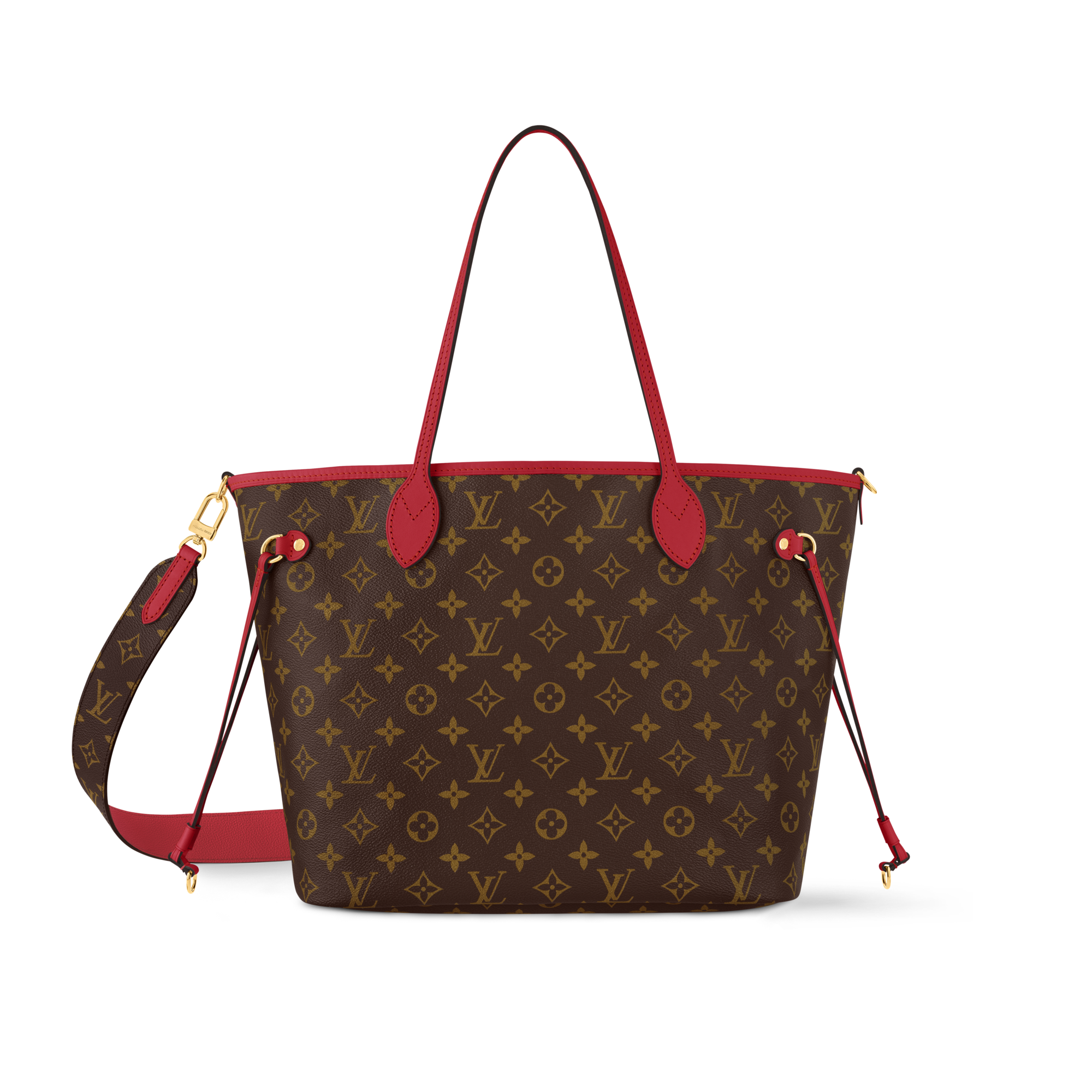 Monogram Bolsas Femininas Ícones LV Bolsa Neverfull Bandoulière Upside Down MM | Louis Vuitton ® (Zoom no Produto)