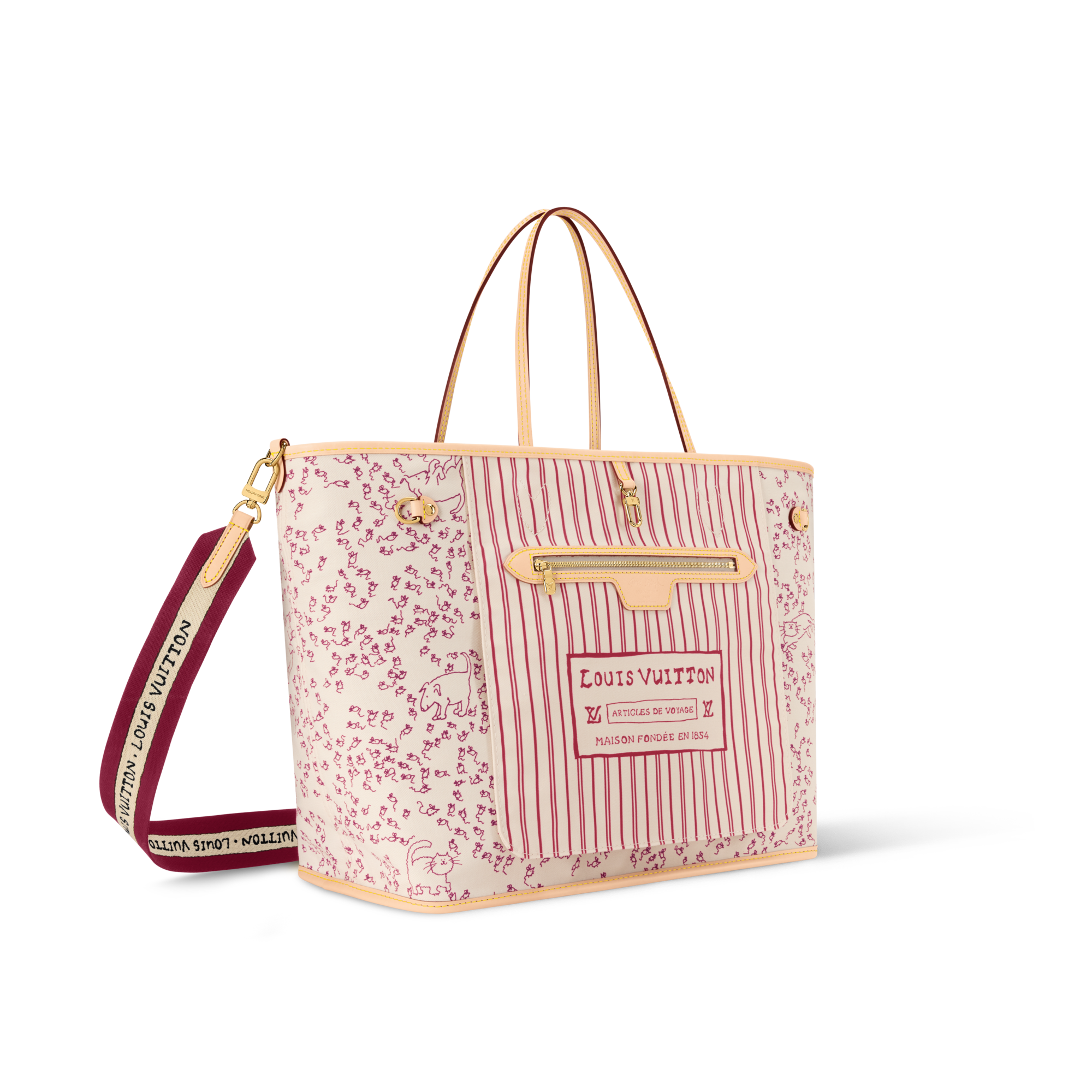 Monogram Bolsas Femininas Ícones LV Bolsa Neverfull Inside Out GM | Louis Vuitton ® (Zoom no Produto)