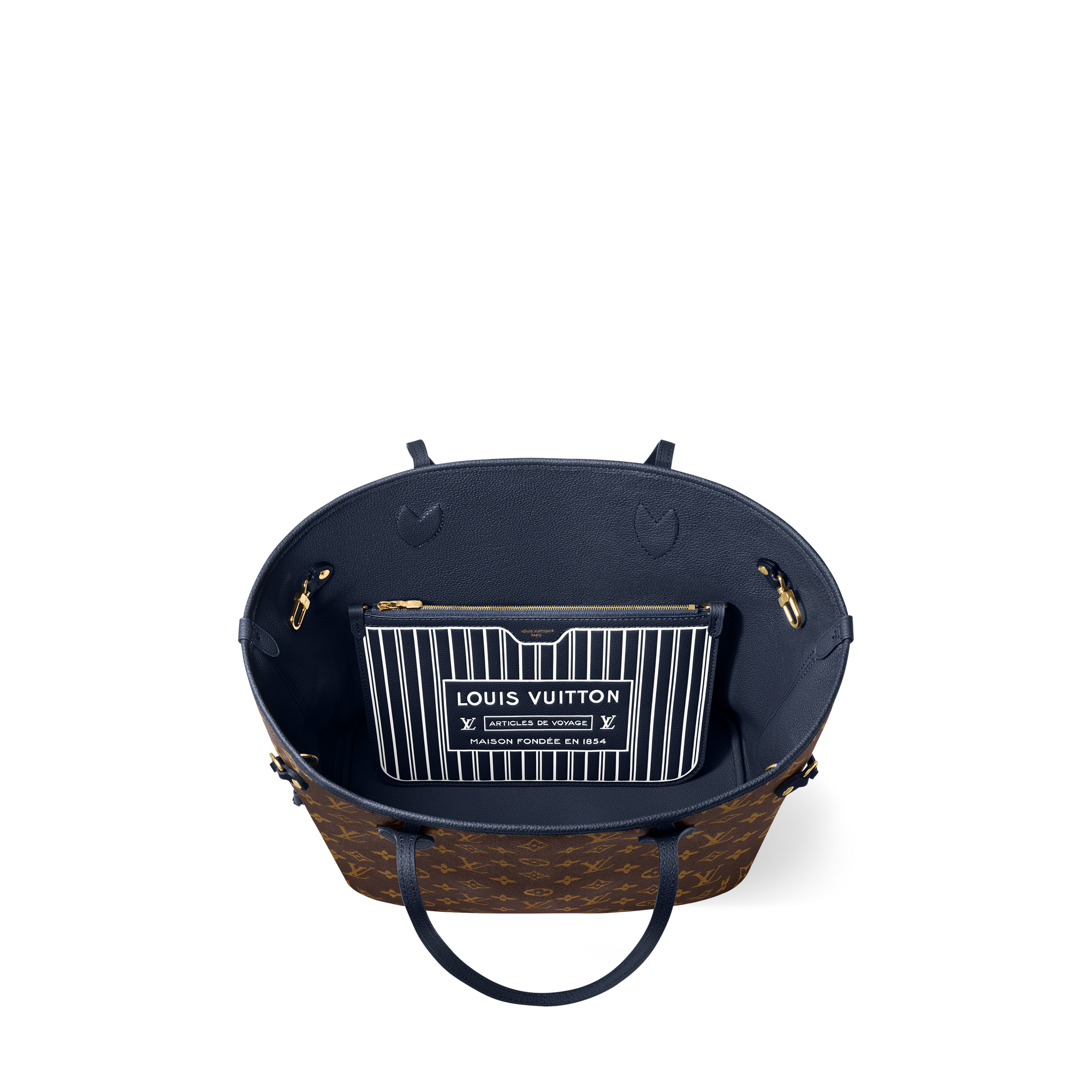  Bolsas Femininas Ícones LV Bolsa Neverfull Inside Out MM | Louis Vuitton ® (Zoom no Produto)