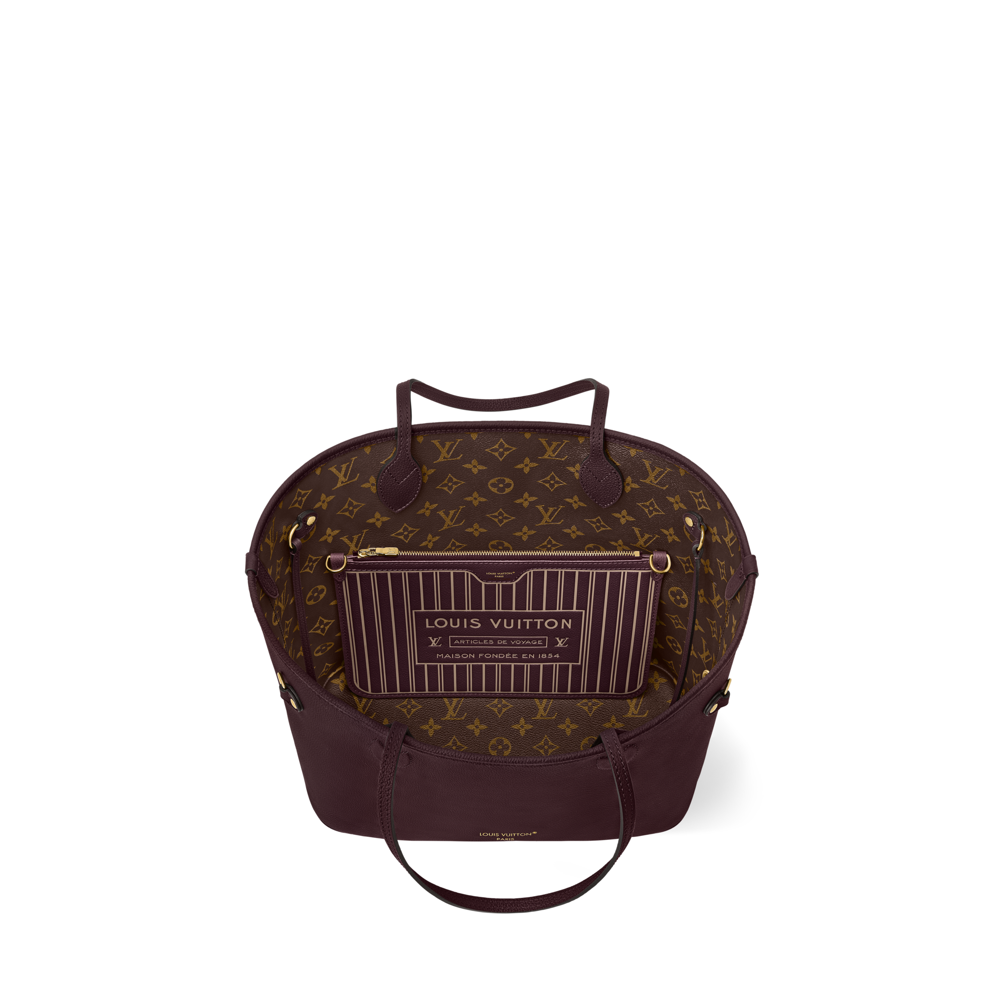  Bolsas Femininas Ícones LV Bolsa Neverfull Inside Out MM | Louis Vuitton ® (Zoom no Produto)