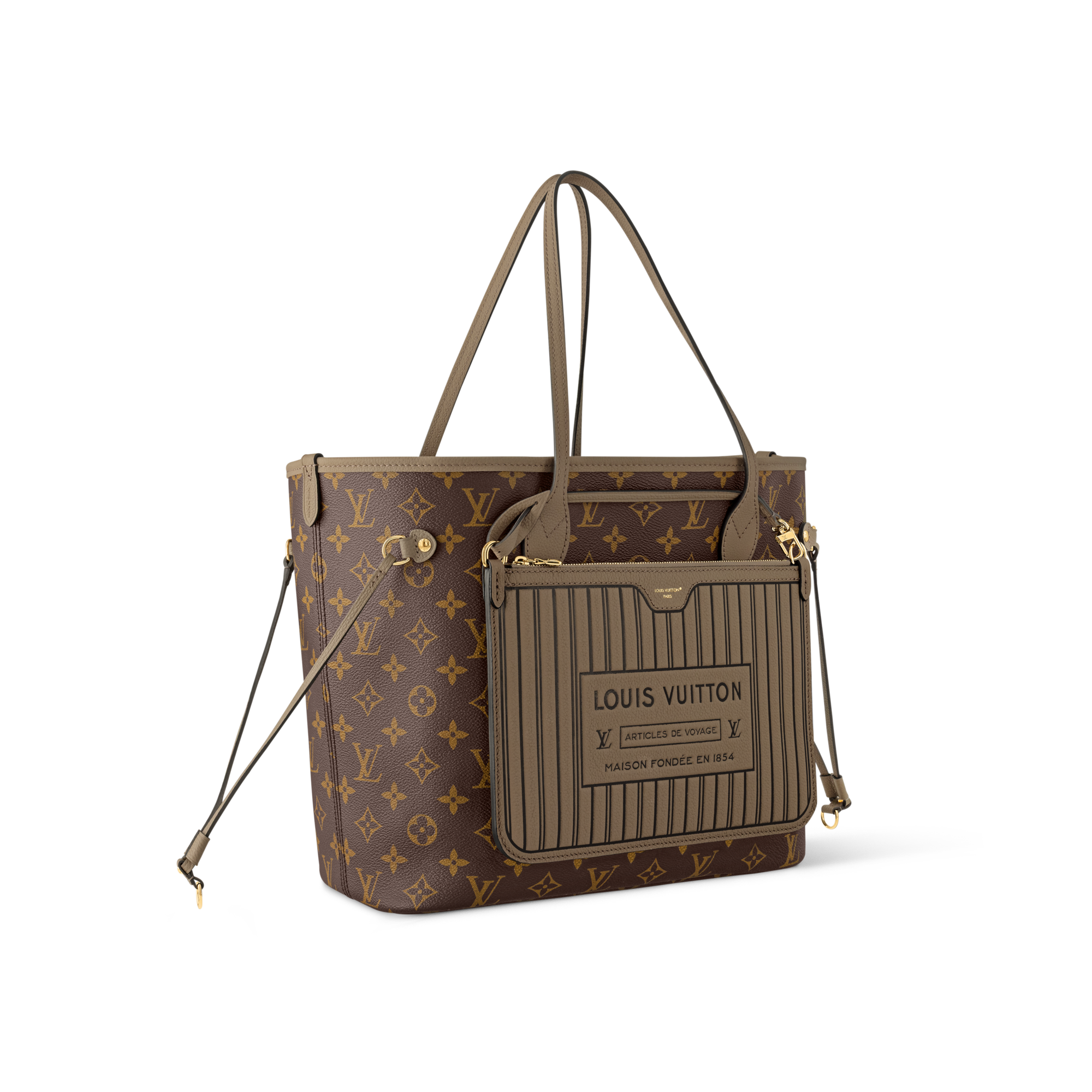  Bolsas Femininas Ícones LV Bolsa Neverfull Inside Out MM | Louis Vuitton ® (Zoom no Produto)