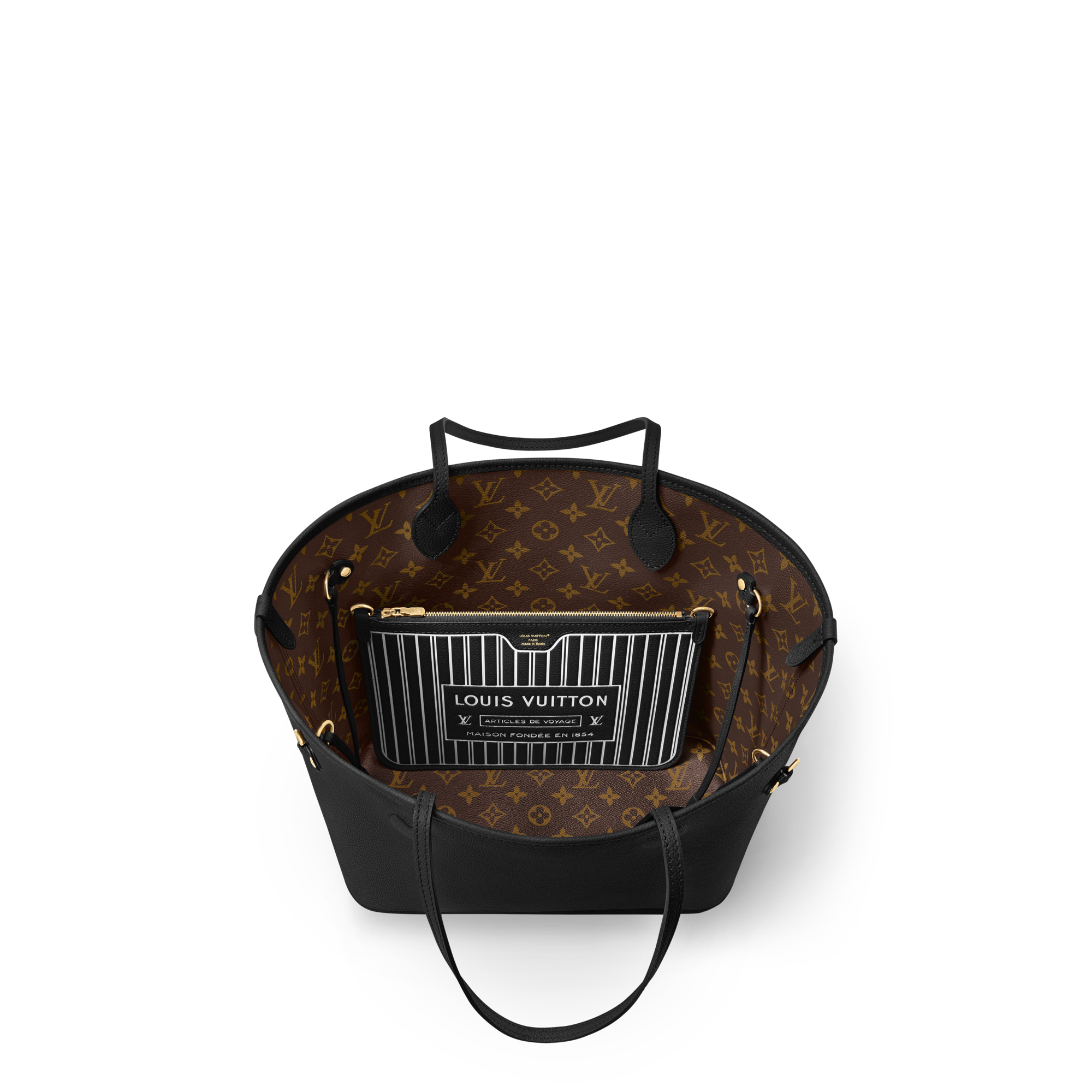  Bolsas Femininas Ícones LV Bolsa Neverfull Inside Out MM | Louis Vuitton ® (Zoom no Produto)