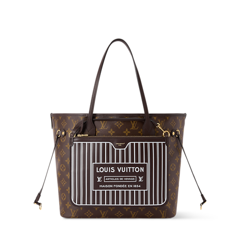 Bolsa Neverfull Inside Out MM – Vista Traseira