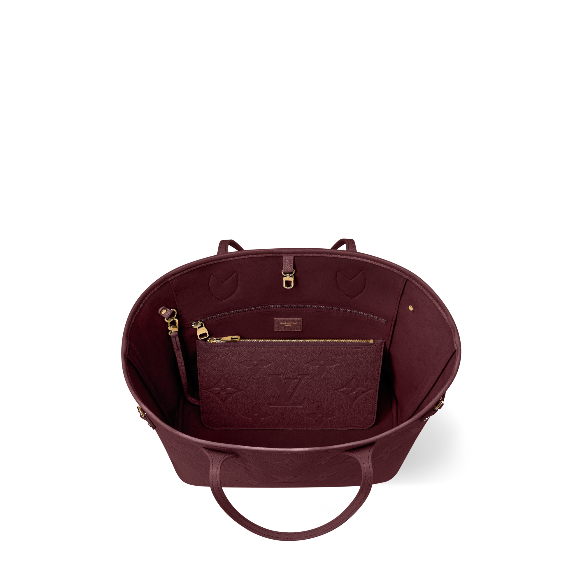 Couro Monogram Empreinte Bolsas Todas as Bolsas Bolsa Neverfull MM | Louis Vuitton ® (Zoom no Produto)