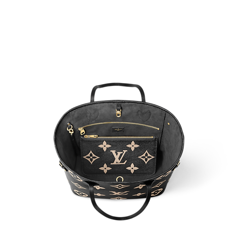 Couro Monogram Empreinte Bolsas Todas as Bolsas Bolsa Neverfull MM | Louis Vuitton ® (Zoom no Produto)