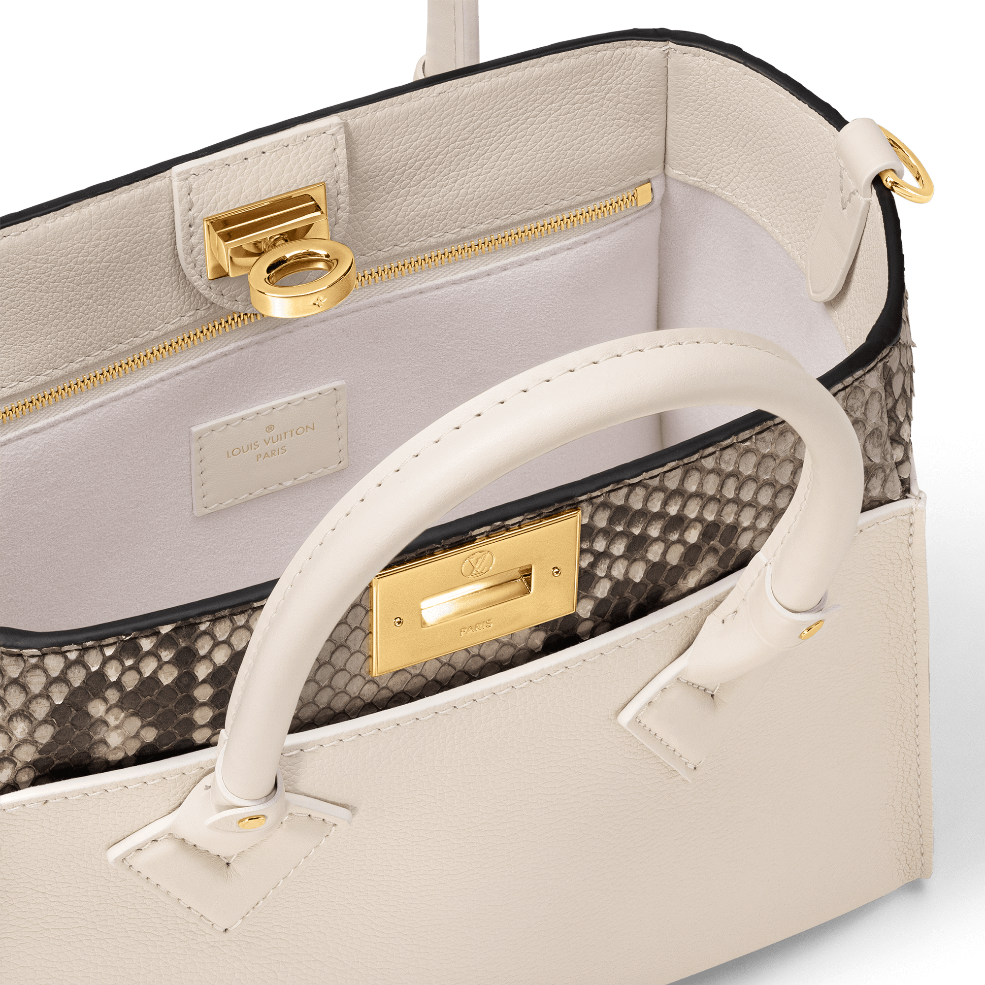 Couros High End Bolsas Todas as Coleções Bolsa On My Side PM | Louis Vuitton ® (Zoom no Produto)