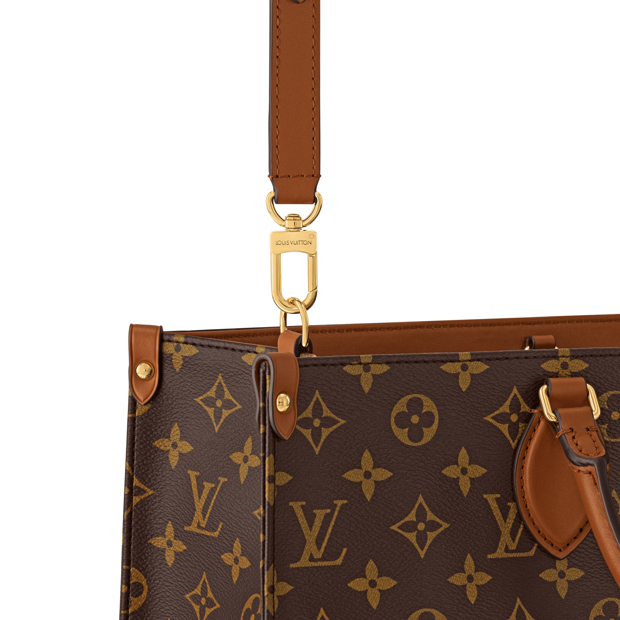 Monogram Bolsas Femininas Ícones LV Bolsa OnTheGo | Louis Vuitton ® (Zoom no Produto)