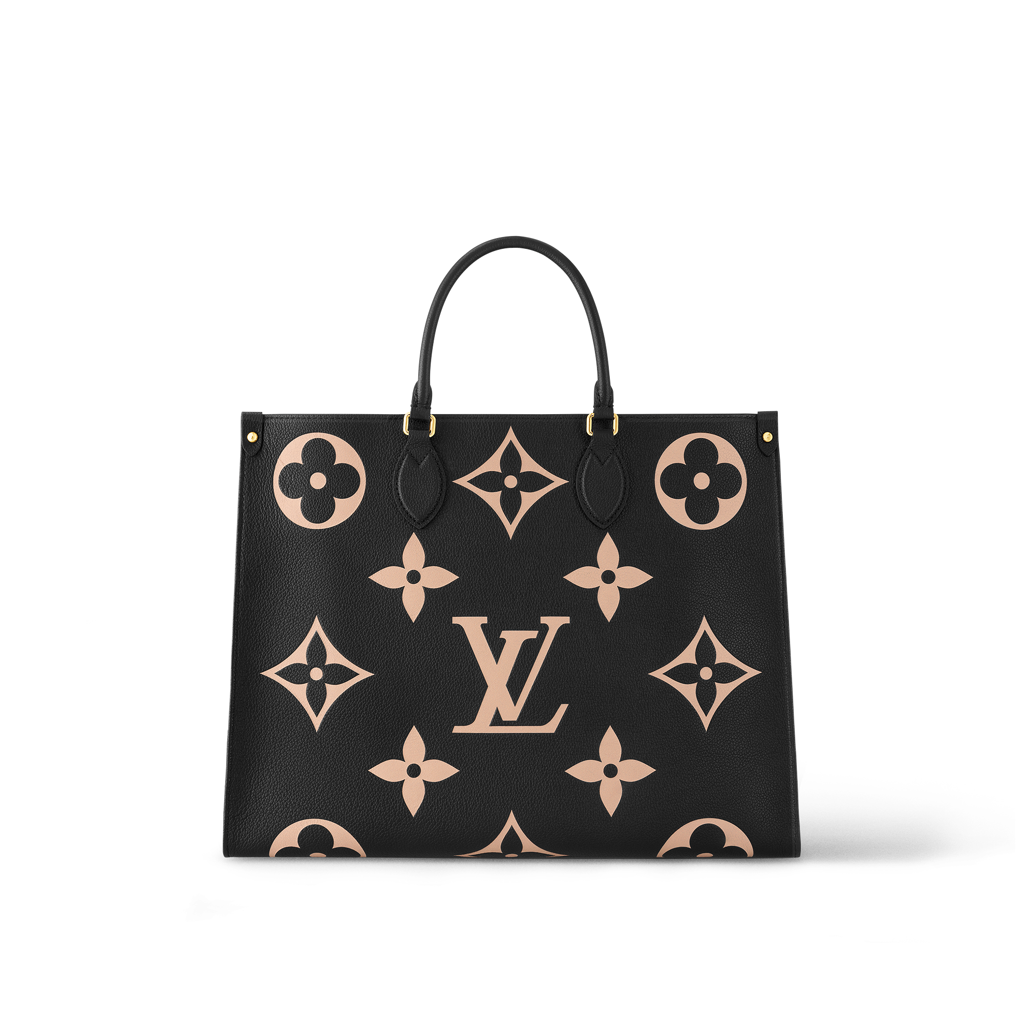 Couro Monogram Empreinte Bicolor Bolsas Todas as Coleções Bolsa OnTheGo GM | Louis Vuitton ® (Zoom no Produto)
