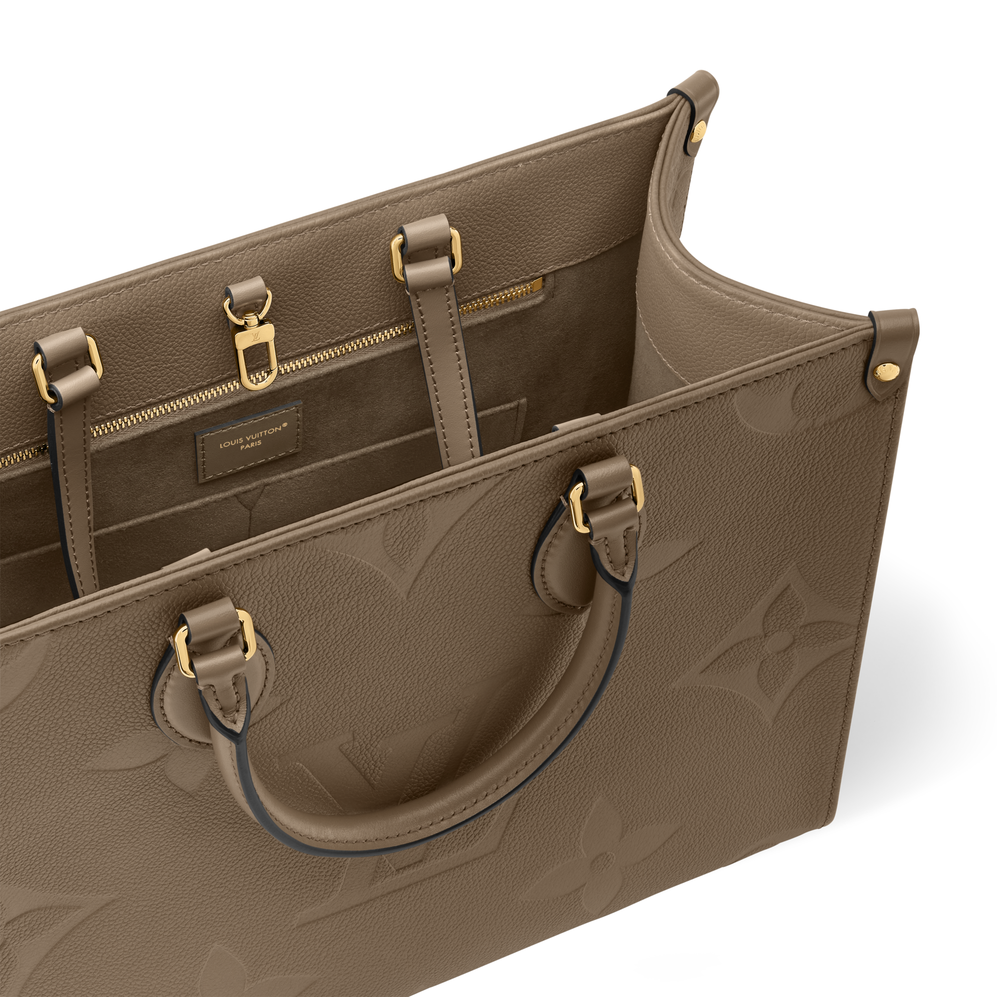 Couro Monogram Empreinte Bolsas Todas as Coleções Bolsa OnTheGo MM | Louis Vuitton ® (Zoom no Produto)