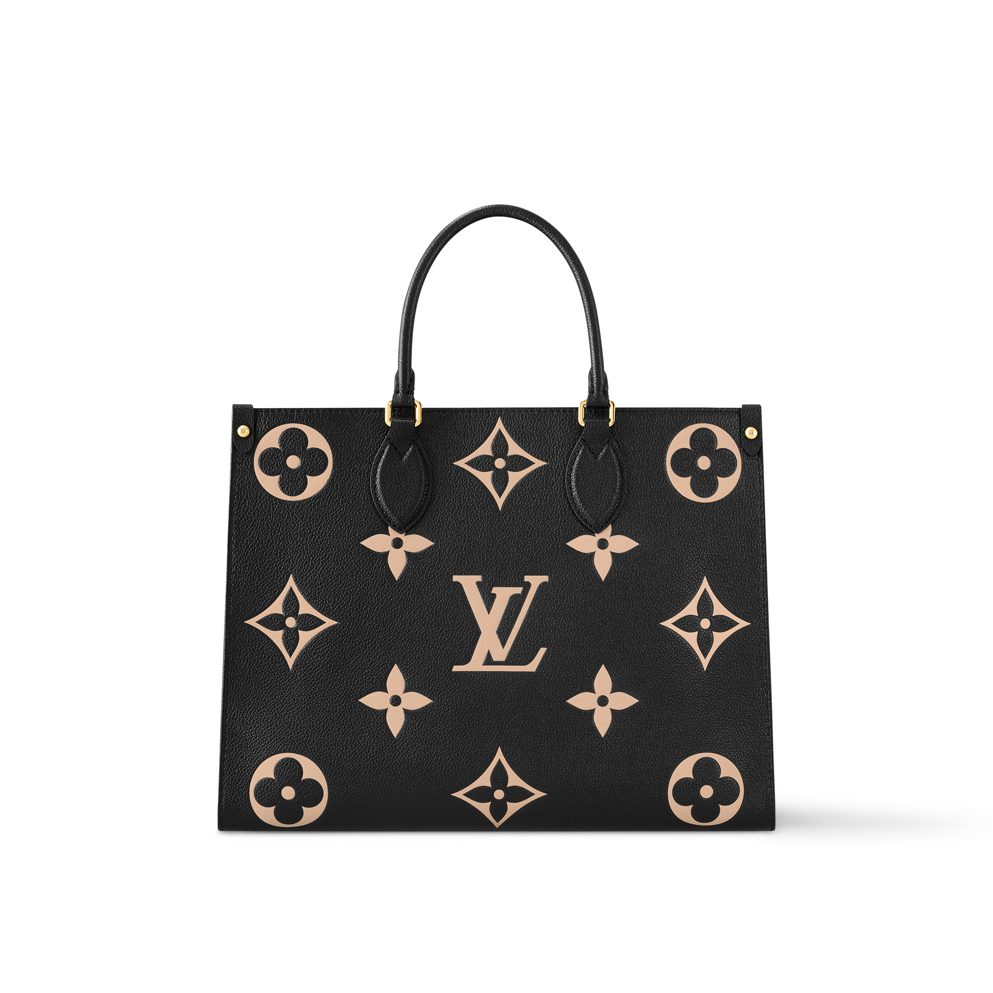Couro Monogram Empreinte Bicolor Bolsas Todas as Coleções Bolsa OnTheGo MM | Louis Vuitton ® (Zoom no Produto)