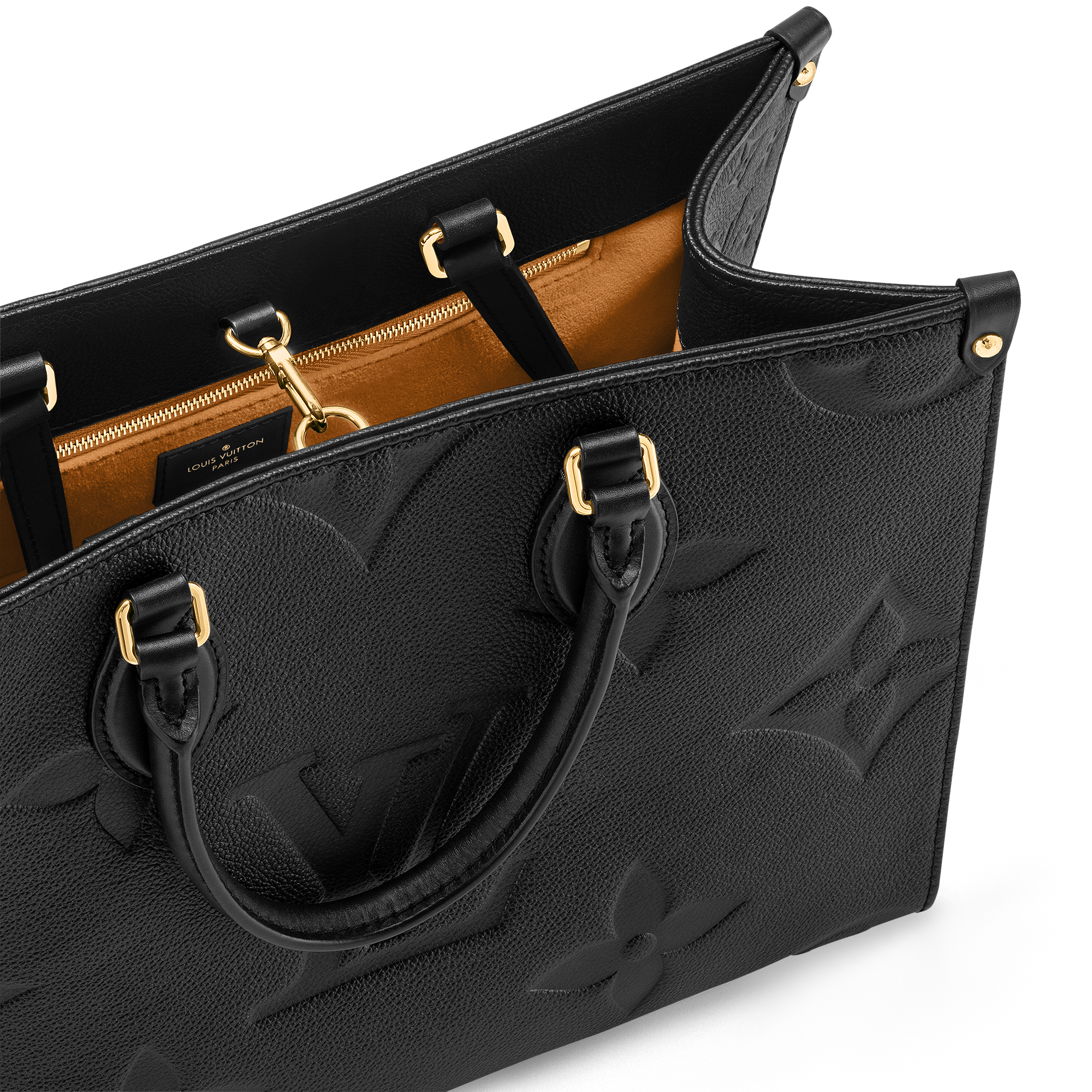 Couro Monogram Empreinte Bolsas Todas as Coleções Bolsa OnTheGo MM | Louis Vuitton ® (Zoom no Produto)