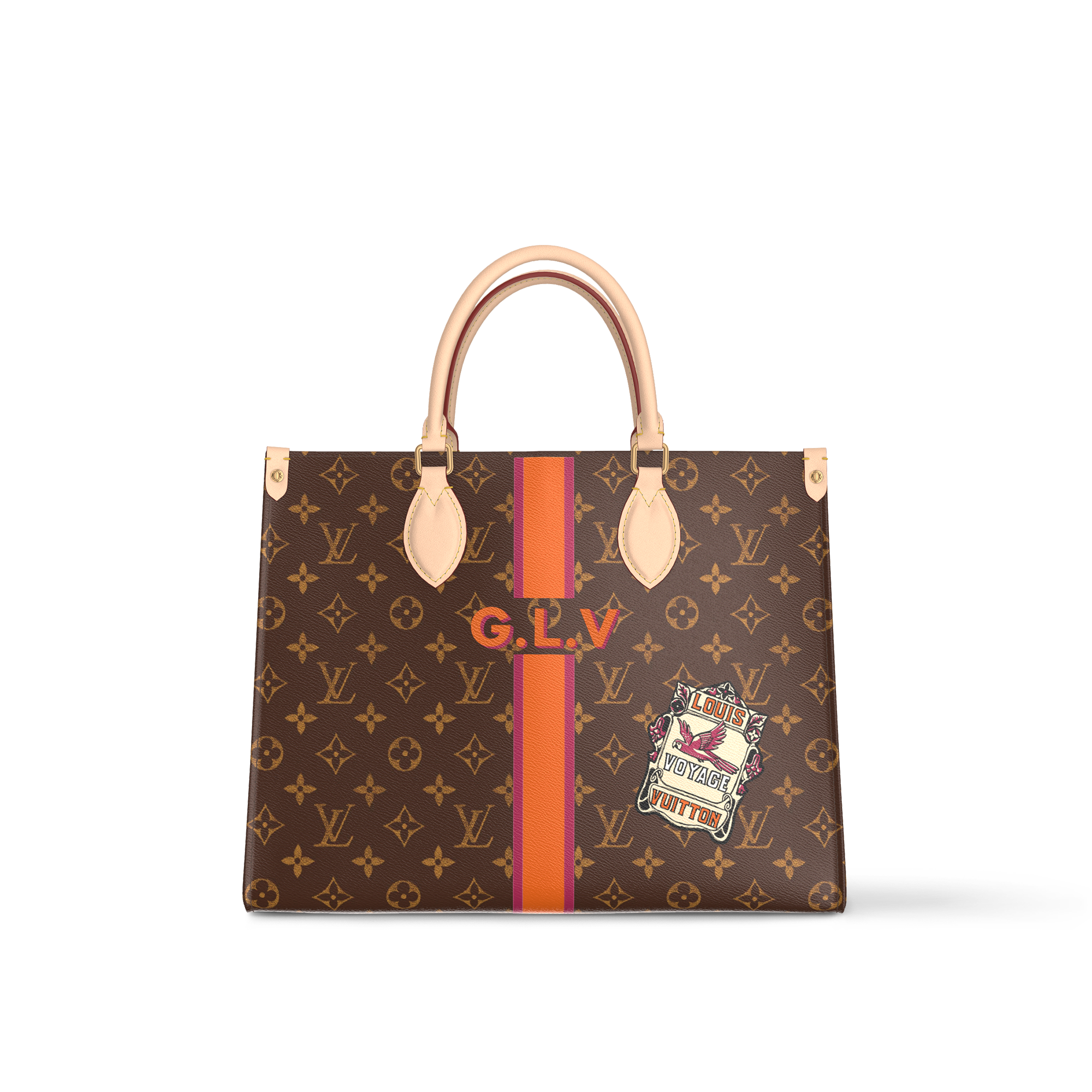Monogram Personalização Bolsas e Carteiras Bolsa OnTheGo MM Mon Monogram | Louis Vuitton ® (Zoom no Produto)
