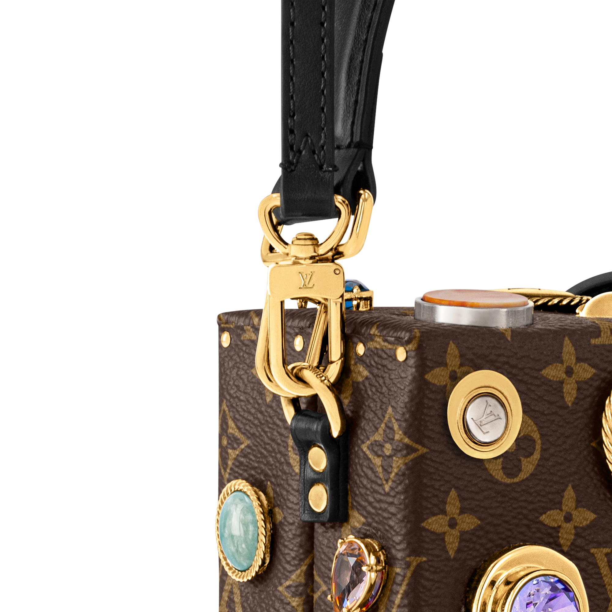 Monogram Bolsas Femininas Ícones LV Bolsa Petite Malle Celebration Heirloom | Louis Vuitton ® (Zoom no Produto)