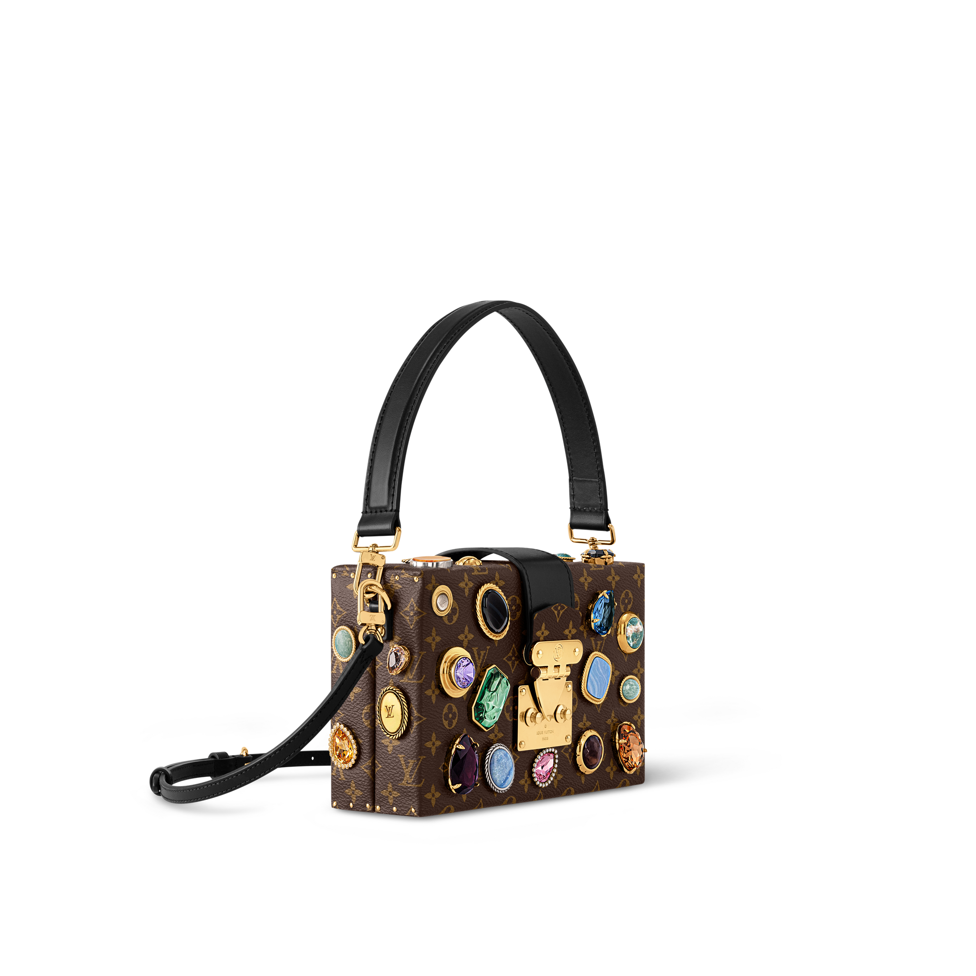 Monogram Bolsas Femininas Ícones LV Bolsa Petite Malle Celebration Heirloom | Louis Vuitton ® (Zoom no Produto)