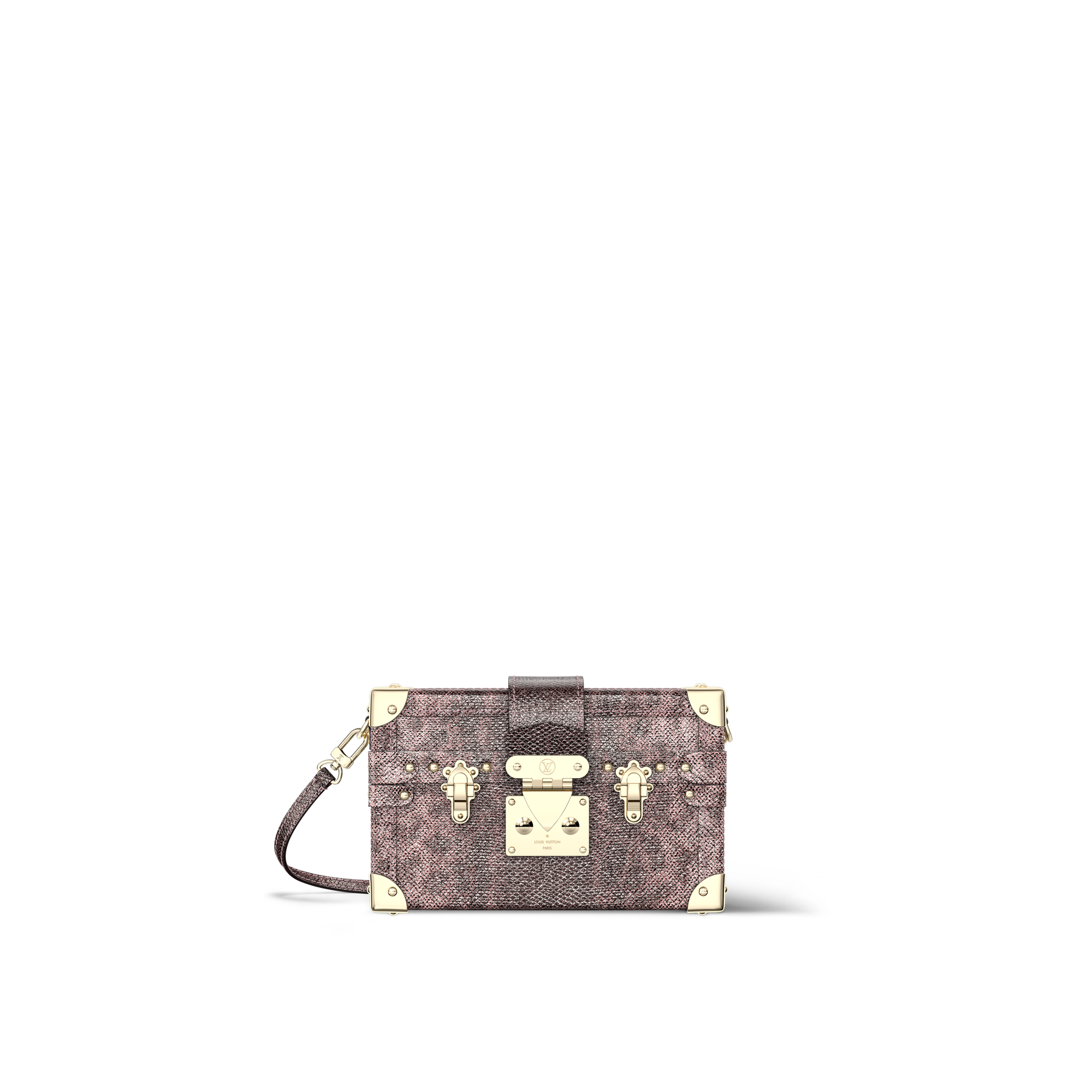 L07 Bolsas Bolsas em Couro Exótico Bolsa Petite Malle CM | Louis Vuitton ® (Zoom no Produto)