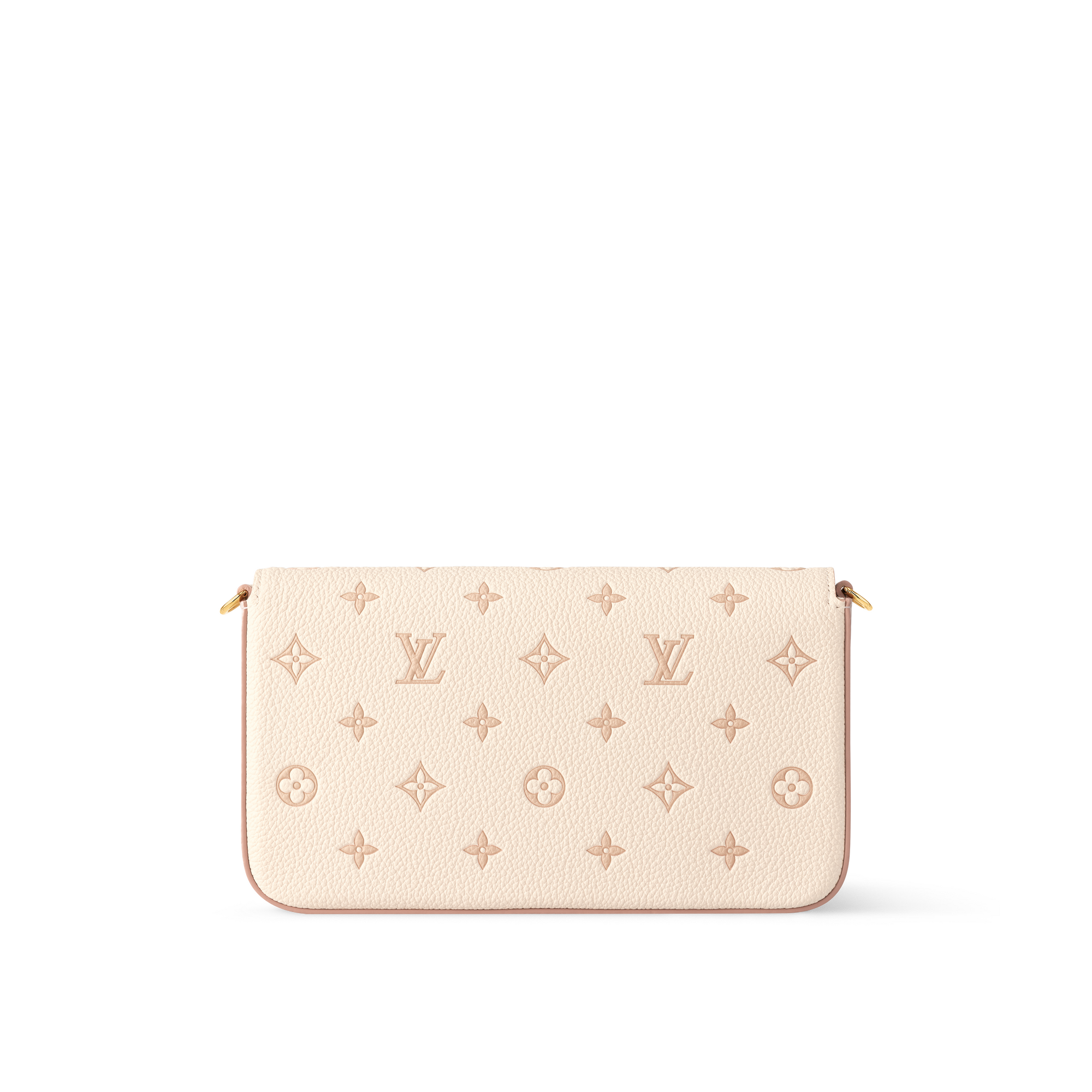 Couro Monogram Empreinte Carteiras Carteiras com Corrente & Micro Bolsas Bolsa Pochette Félicie | Louis Vuitton ® (Zoom no Produto)