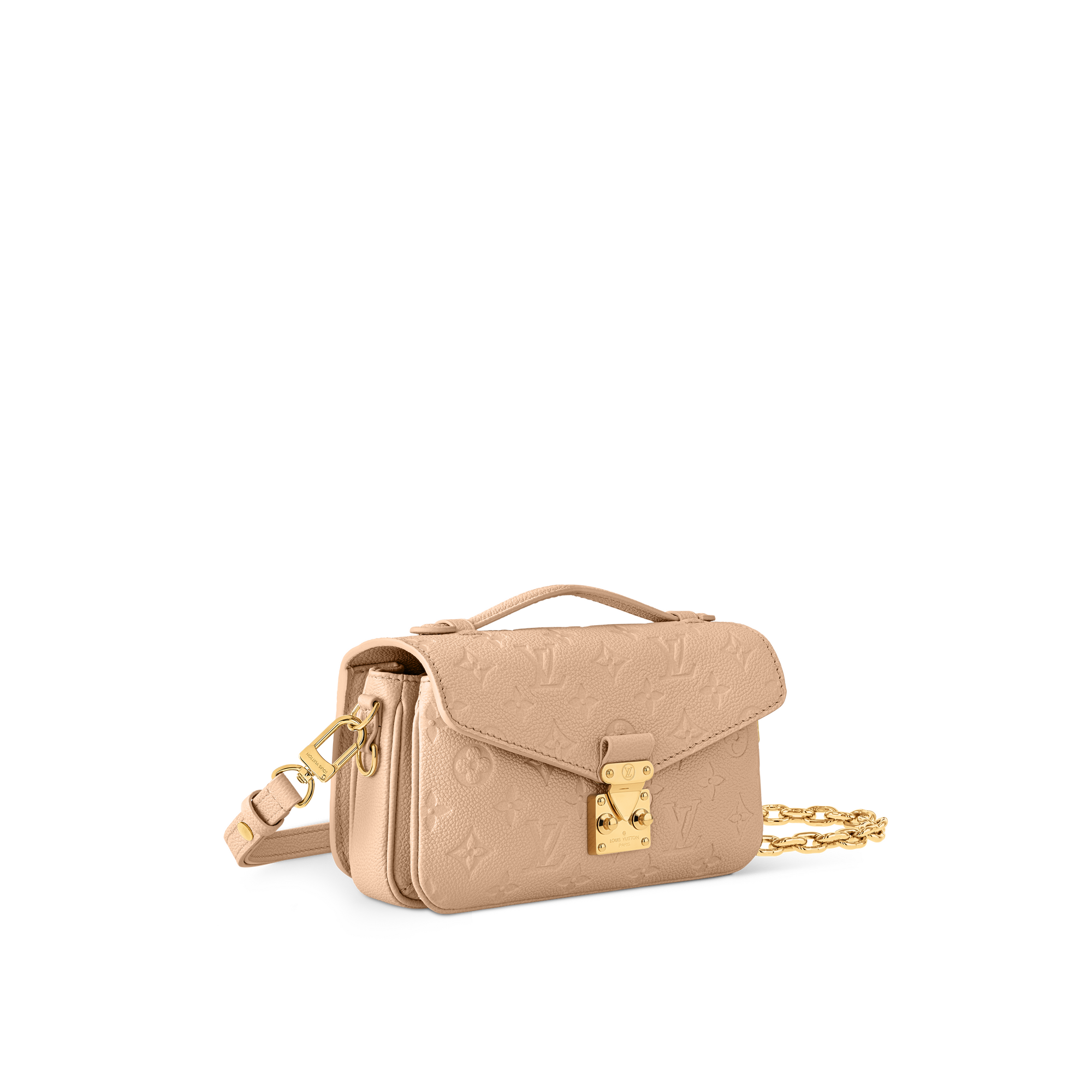 Couro Monogram Empreinte Bolsas Todas as Bolsas Bolsa Pochette Métis East West | Louis Vuitton ® (Zoom no Produto)