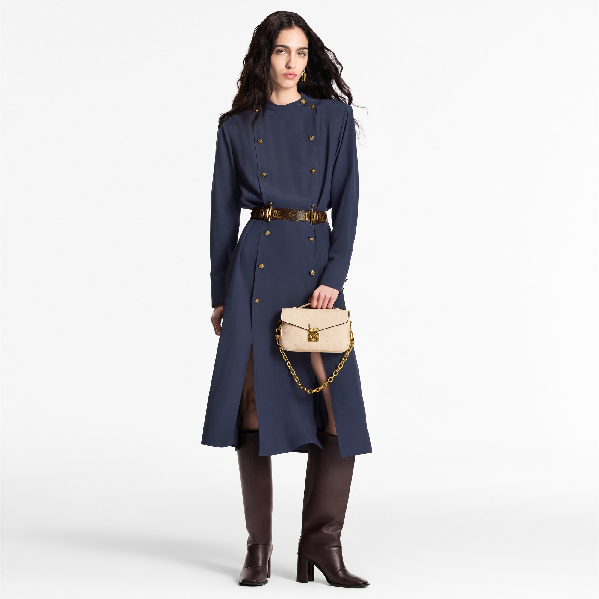 Couro Monogram Empreinte Bolsas Todas as Bolsas Bolsa Pochette Métis East West | Louis Vuitton ® (Zoom no Produto)