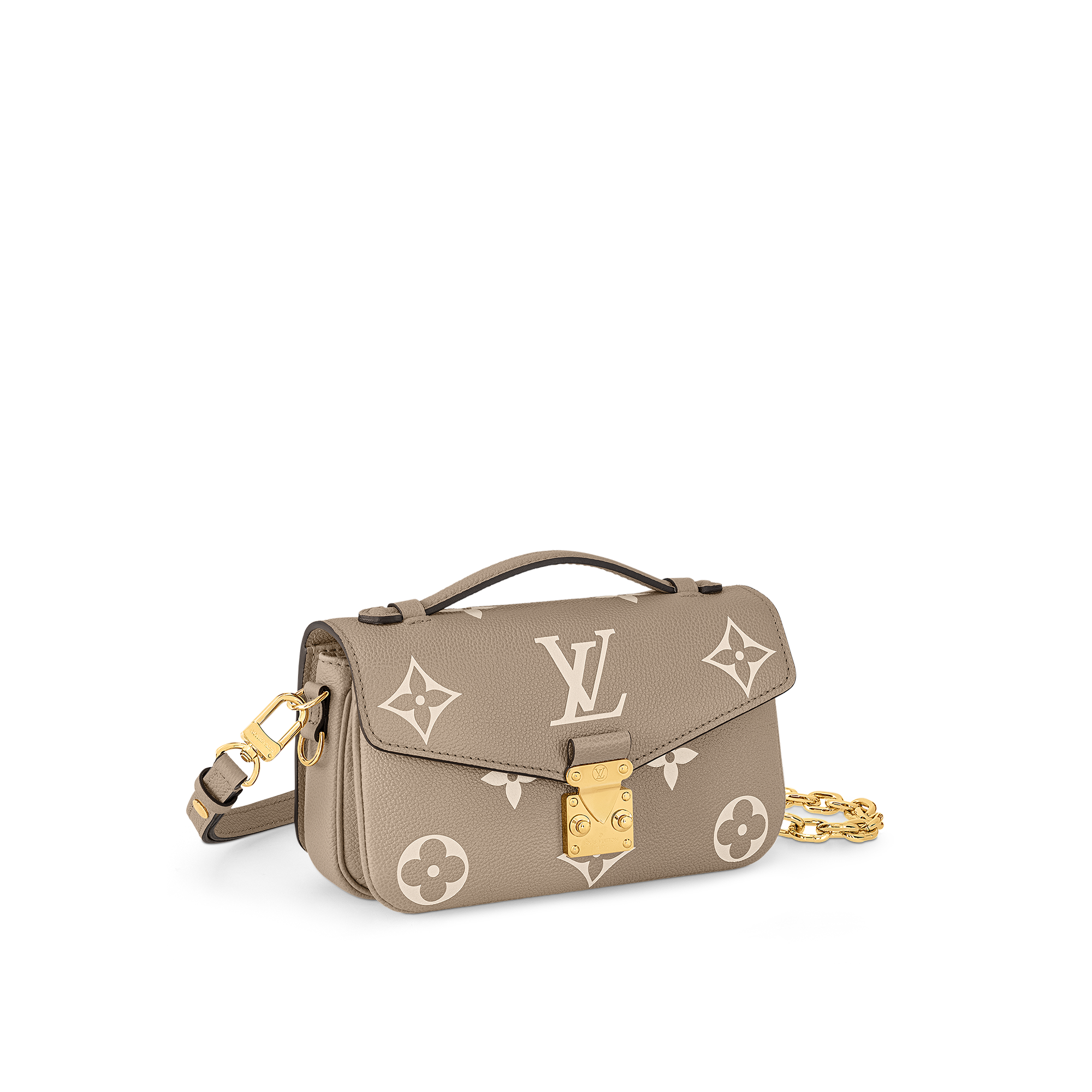 Couro Monogram Empreinte Bolsas Todas as Coleções Bolsa Pochette Métis East West | Louis Vuitton ® (Zoom no Produto)