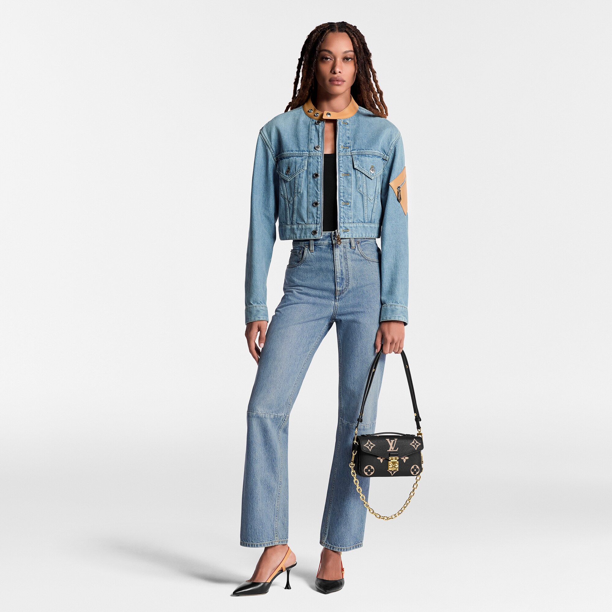 Couro Monogram Empreinte Bolsas Todas as Coleções Bolsa Pochette Métis East West | Louis Vuitton ® (Zoom no Produto)