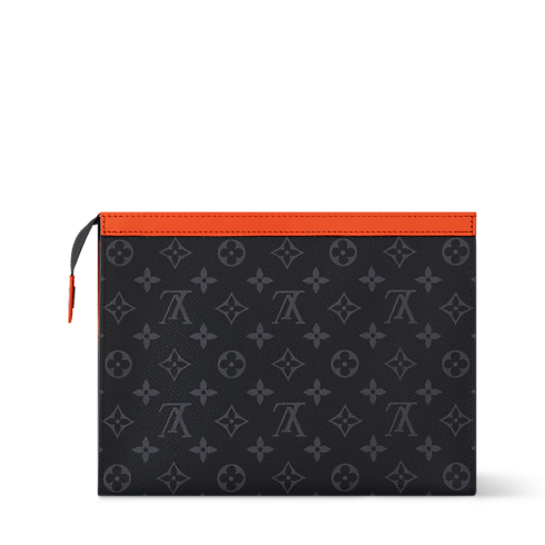 Monogram Eclipse For Him } Bolsa Pochette Voyage MM | Louis Vuitton ® (Zoom no Produto)