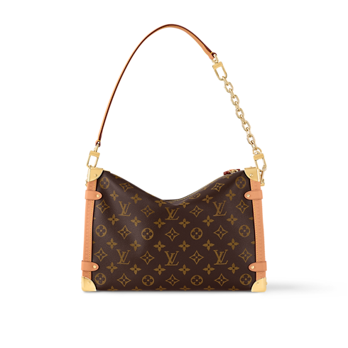 Monogram Bolsas Femininas Ícones LV Bolsa Side Trunk GM | Louis Vuitton ® (Zoom no Produto)