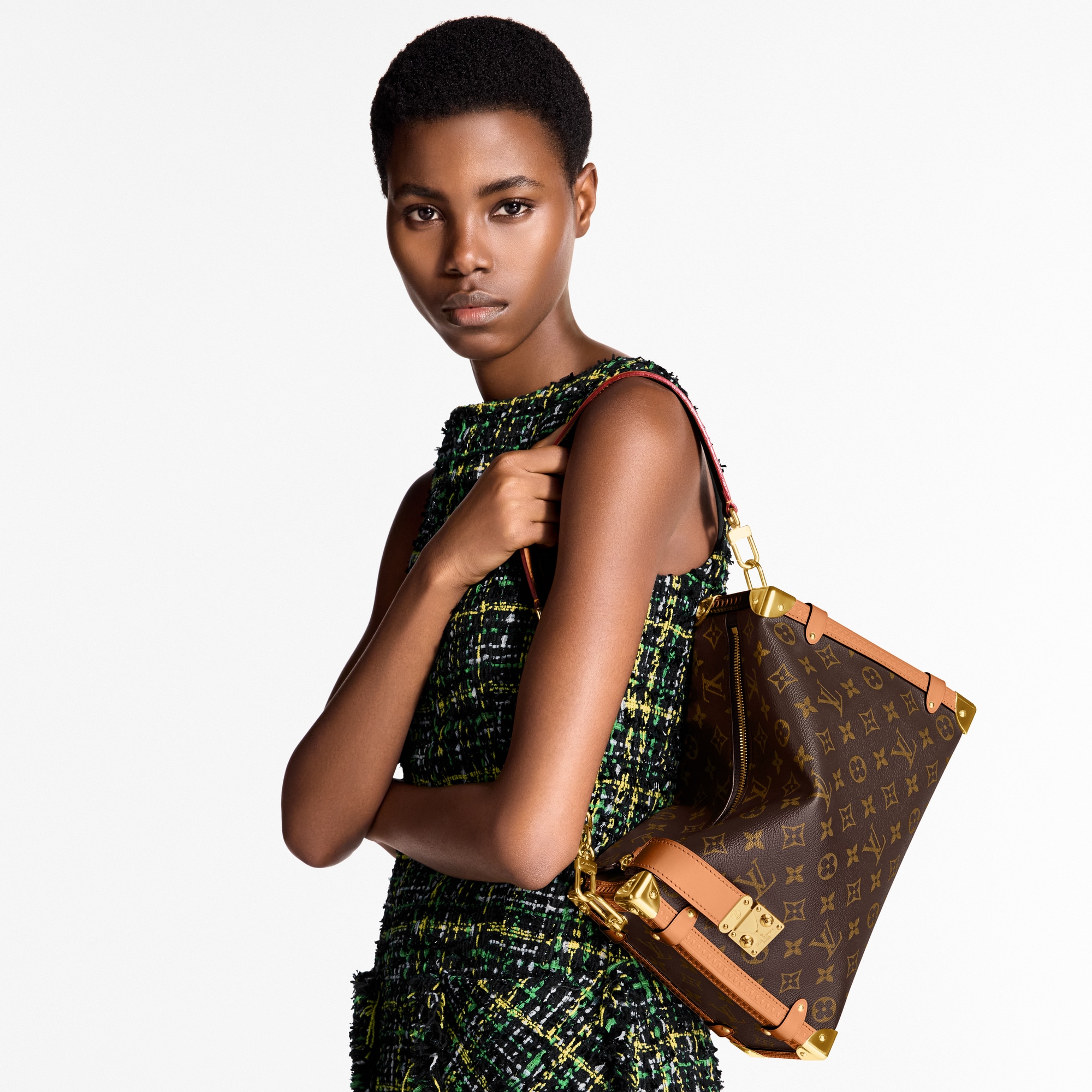 Monogram Bolsas Femininas Ícones LV Bolsa Side Trunk GM | Louis Vuitton ® (Zoom no Produto)