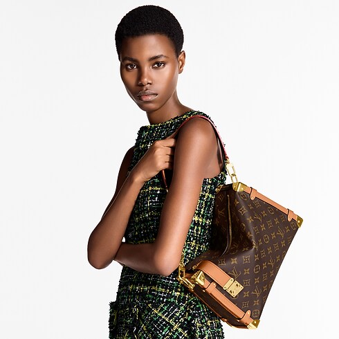 Monogram Bolsas Femininas Ícones LV Bolsa Side Trunk GM | Louis Vuitton ® (Zoom no Produto)