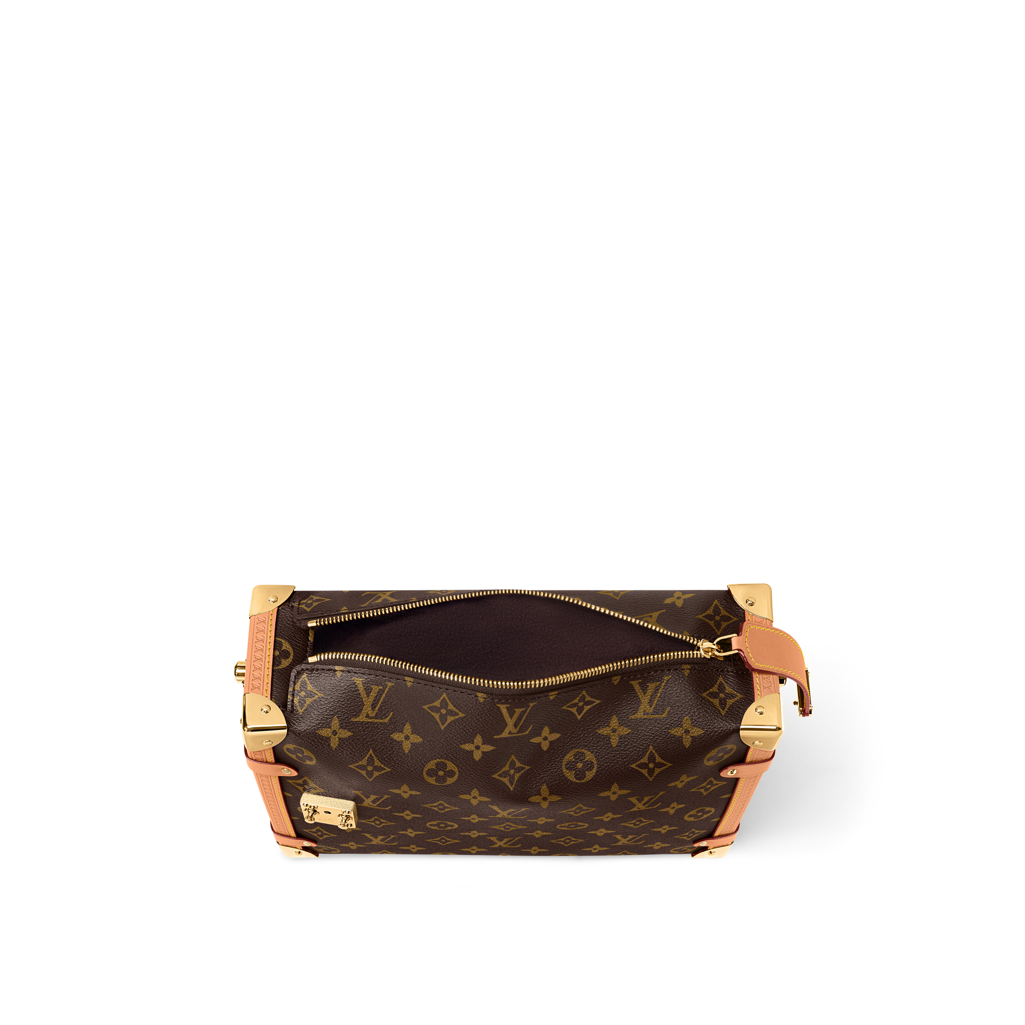 Monogram Bolsas Femininas Ícones LV Bolsa Side Trunk GM | Louis Vuitton ® (Zoom no Produto)