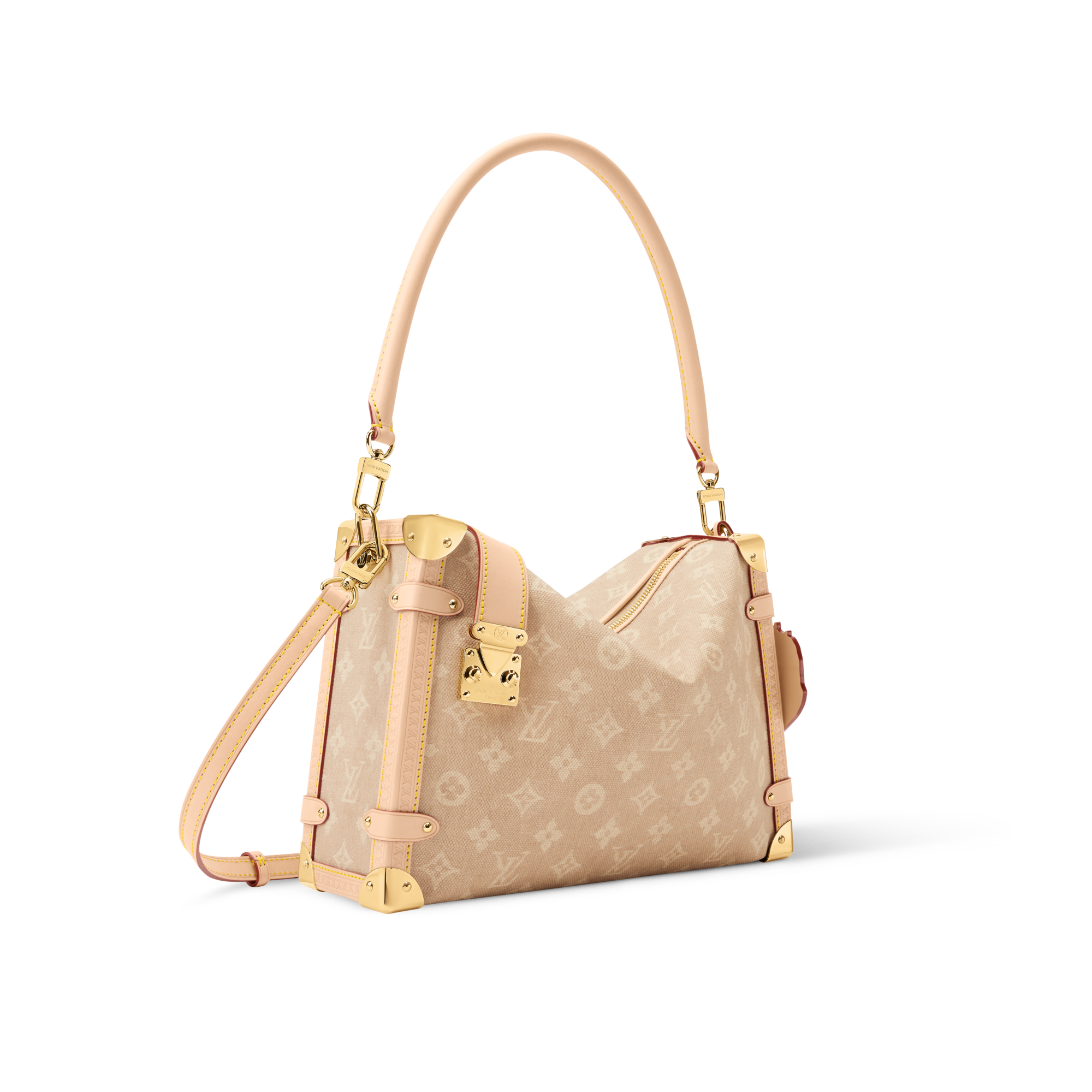 Outros Canvas Monogram Bolsas Femininas Ícones LV Bolsa Side Trunk GM | Louis Vuitton ® (Zoom no Produto)