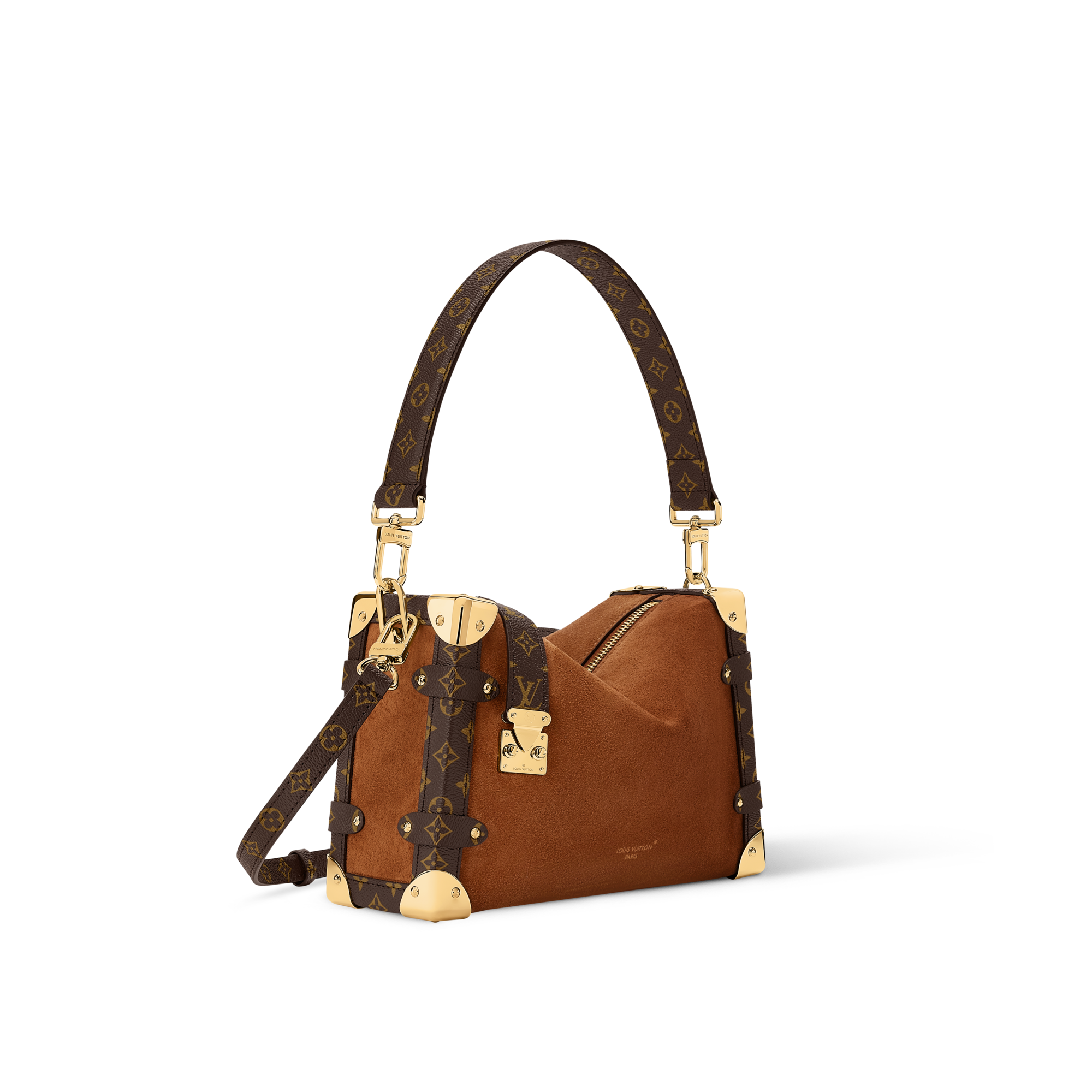 H27 Bolsas Femininas Ícones LV Bolsa Side Trunk MM | Louis Vuitton ® (Zoom no Produto)