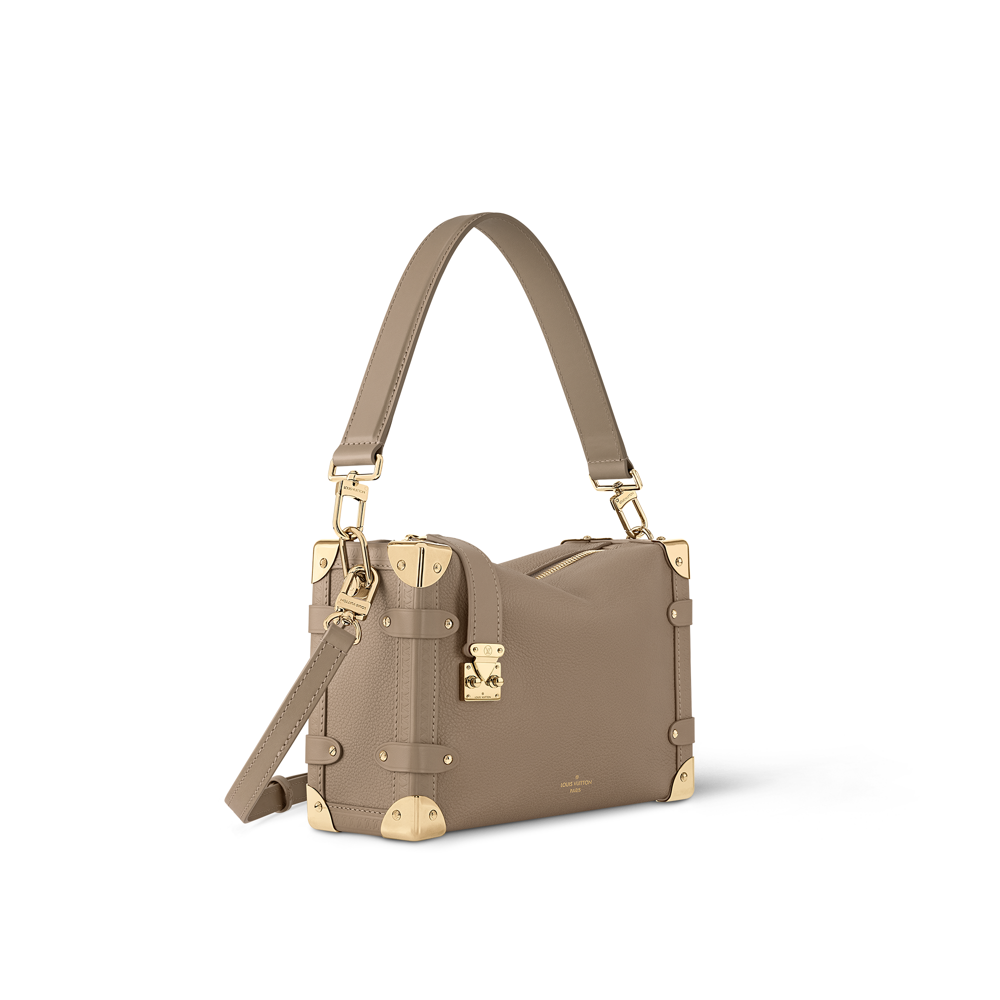 H27 Bolsas Femininas Ícones LV Bolsa Side Trunk MM | Louis Vuitton ® (Zoom no Produto)